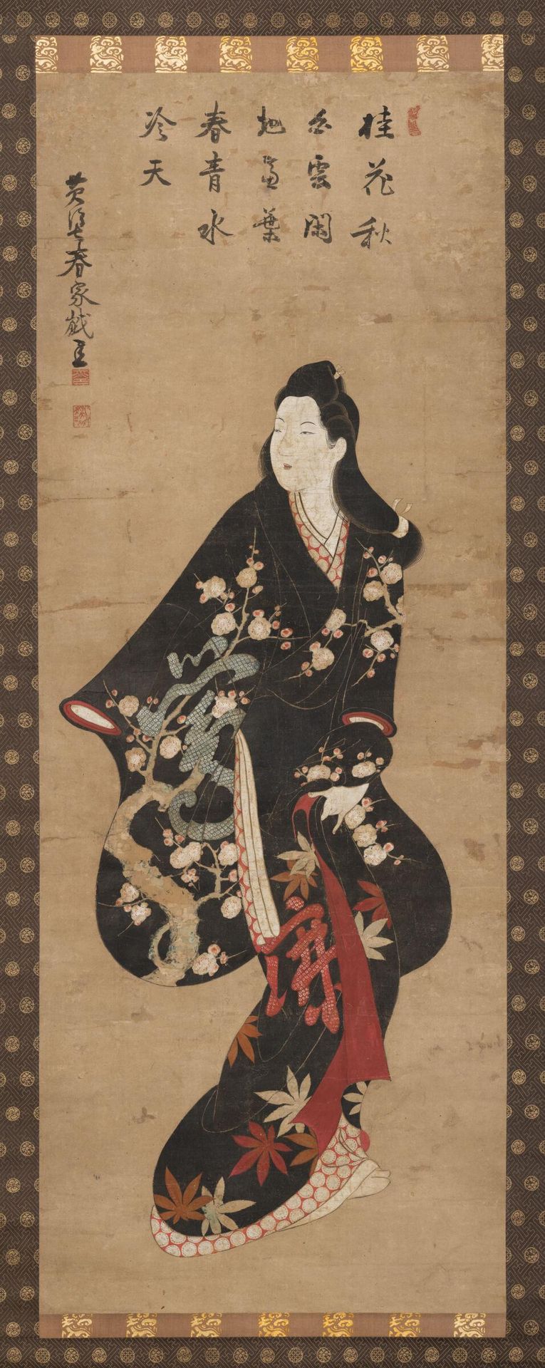 Standing Beauty in a Dance Pose by Anonymous