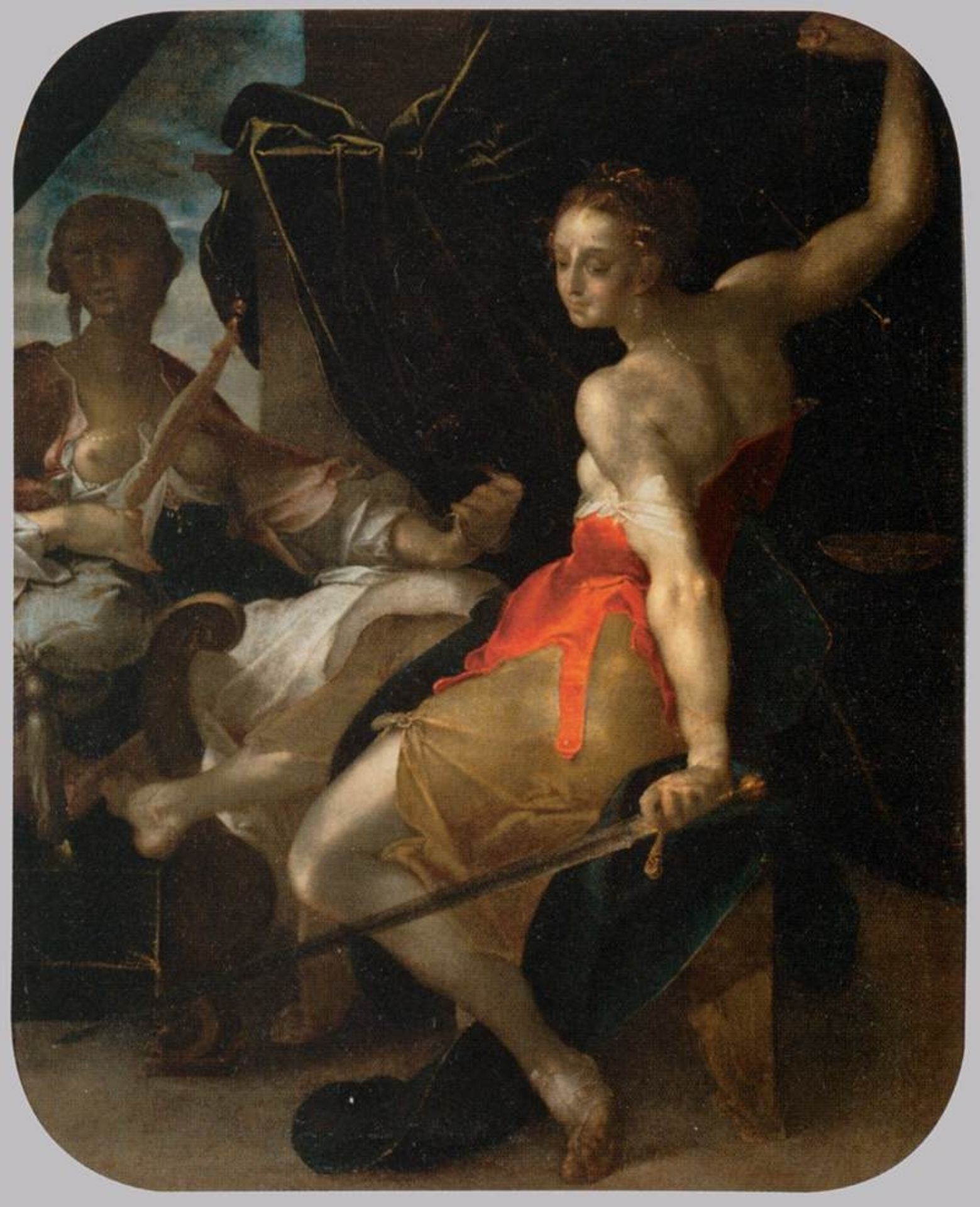 Allegory of Justice and Prudence by Bartholomeus Spranger