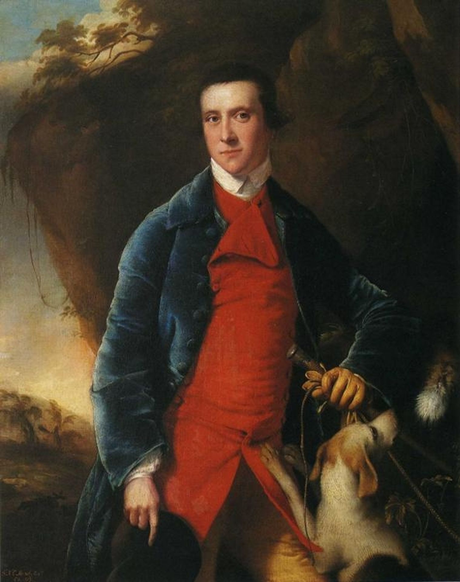 Francis Noel Clarke Mundy by Joseph Wright of Derby