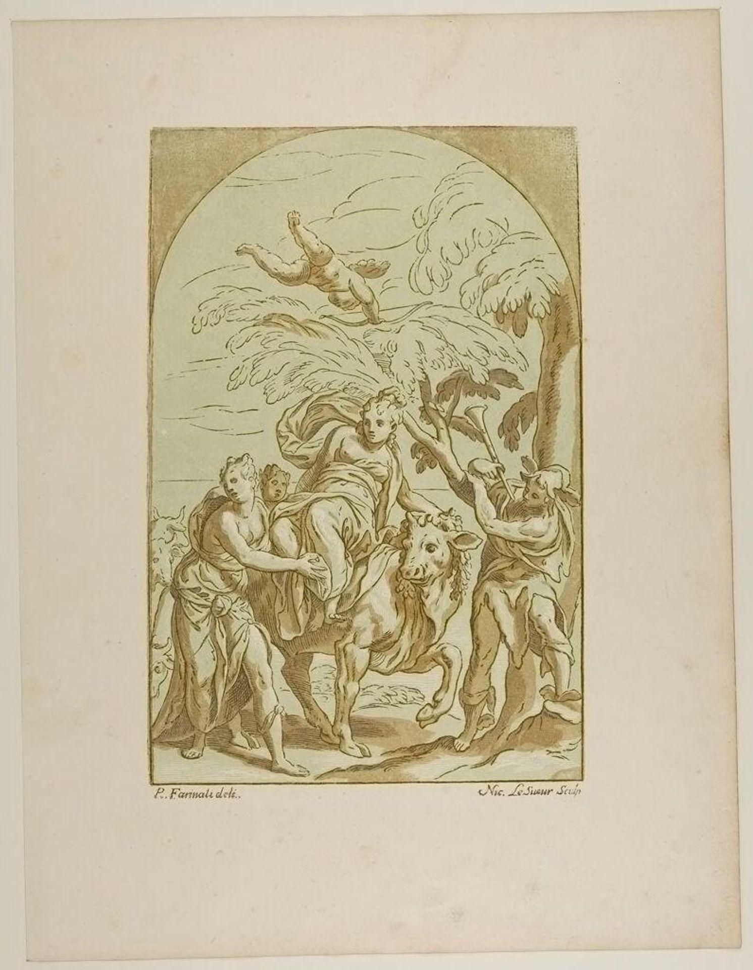 Rape of Europa by Nicolas Le Sueur