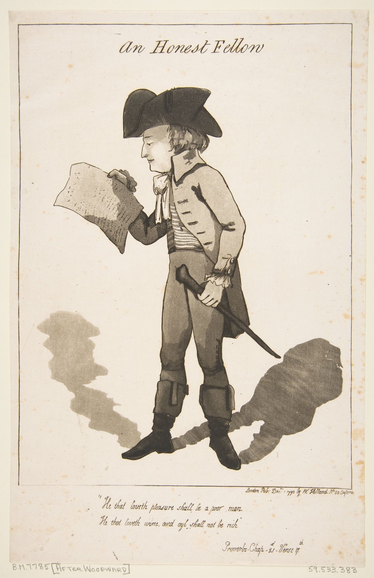 An Honest Fellow by George Murgatroyd Woodward