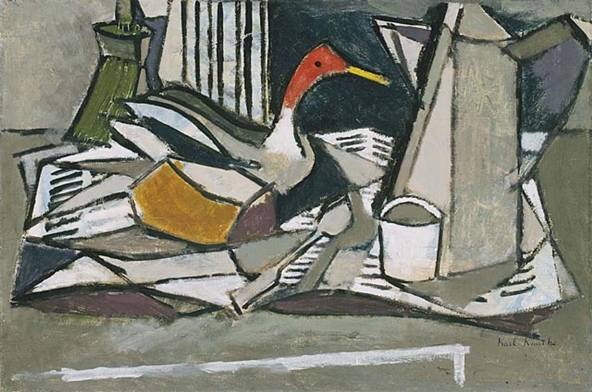 Duck Decoy by Karl Knaths