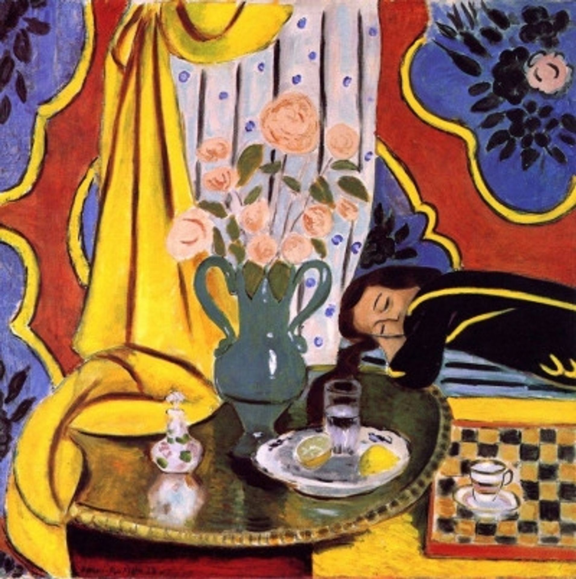 Harmony in Yellow by Henri Matisse