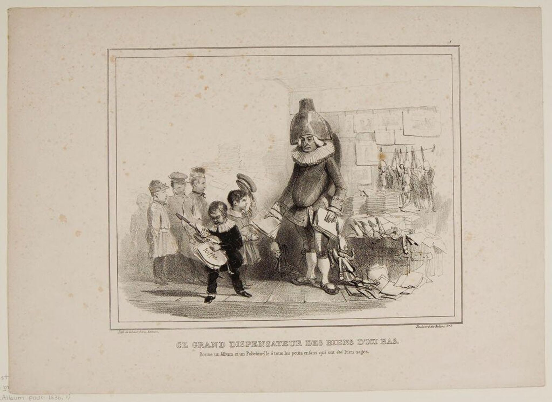 This Grand Dispenser of Goods from Below by Auguste Raffet