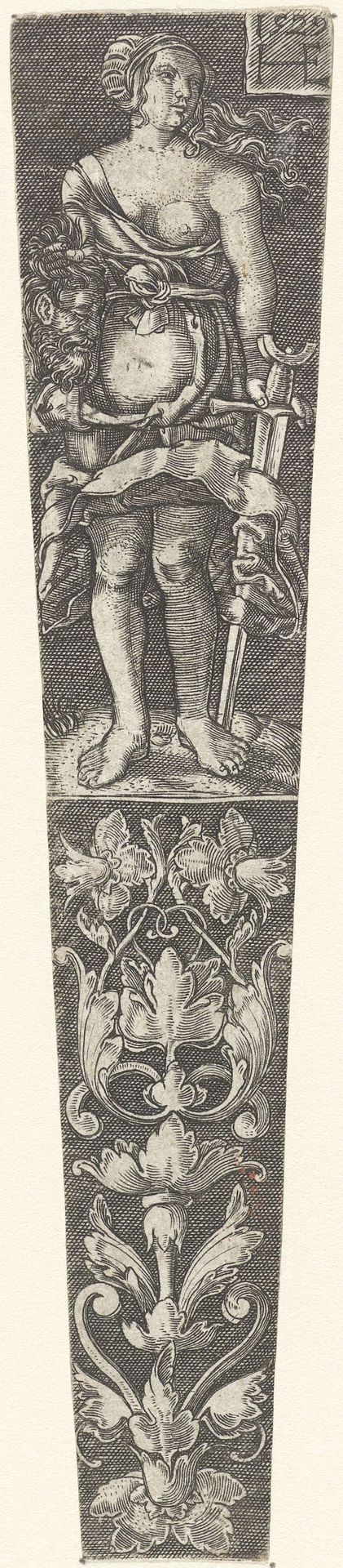 Schede met Judith by Monogrammist HE
