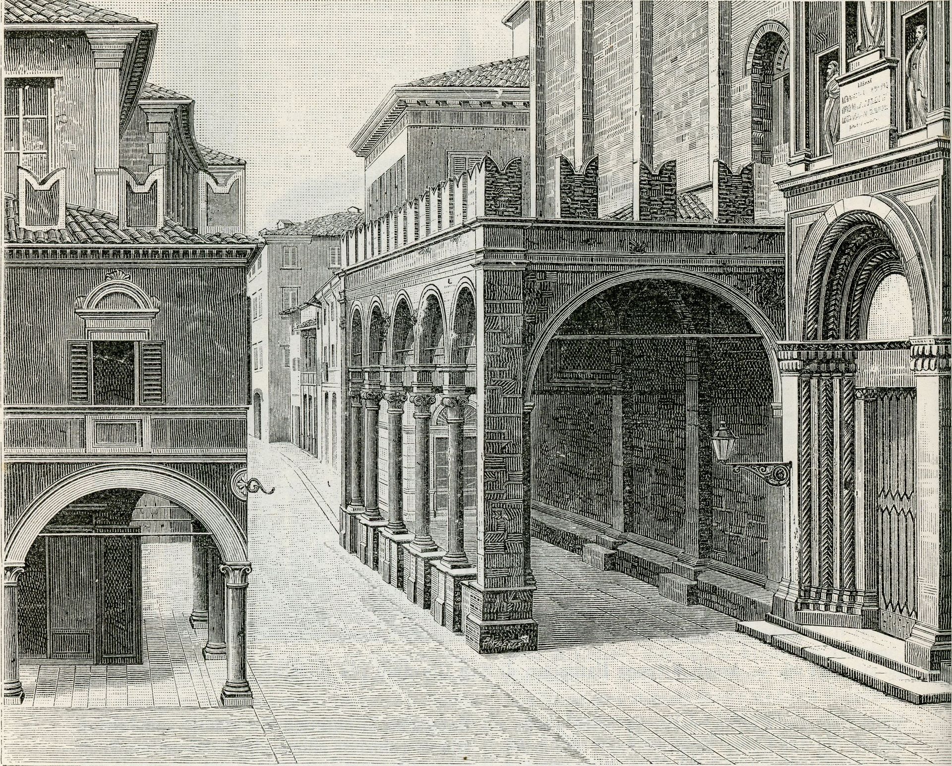 Portico Di San Francesco by Giuseppe Barberis