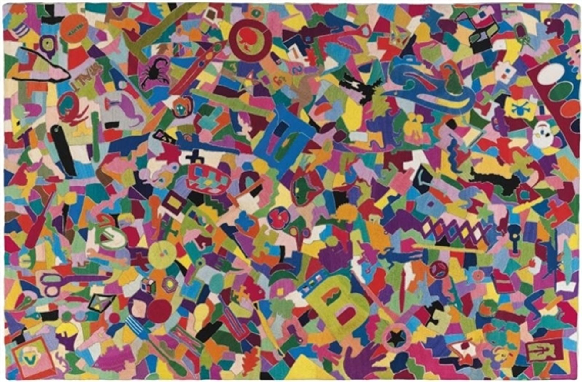 Tutto by Alighiero Boetti