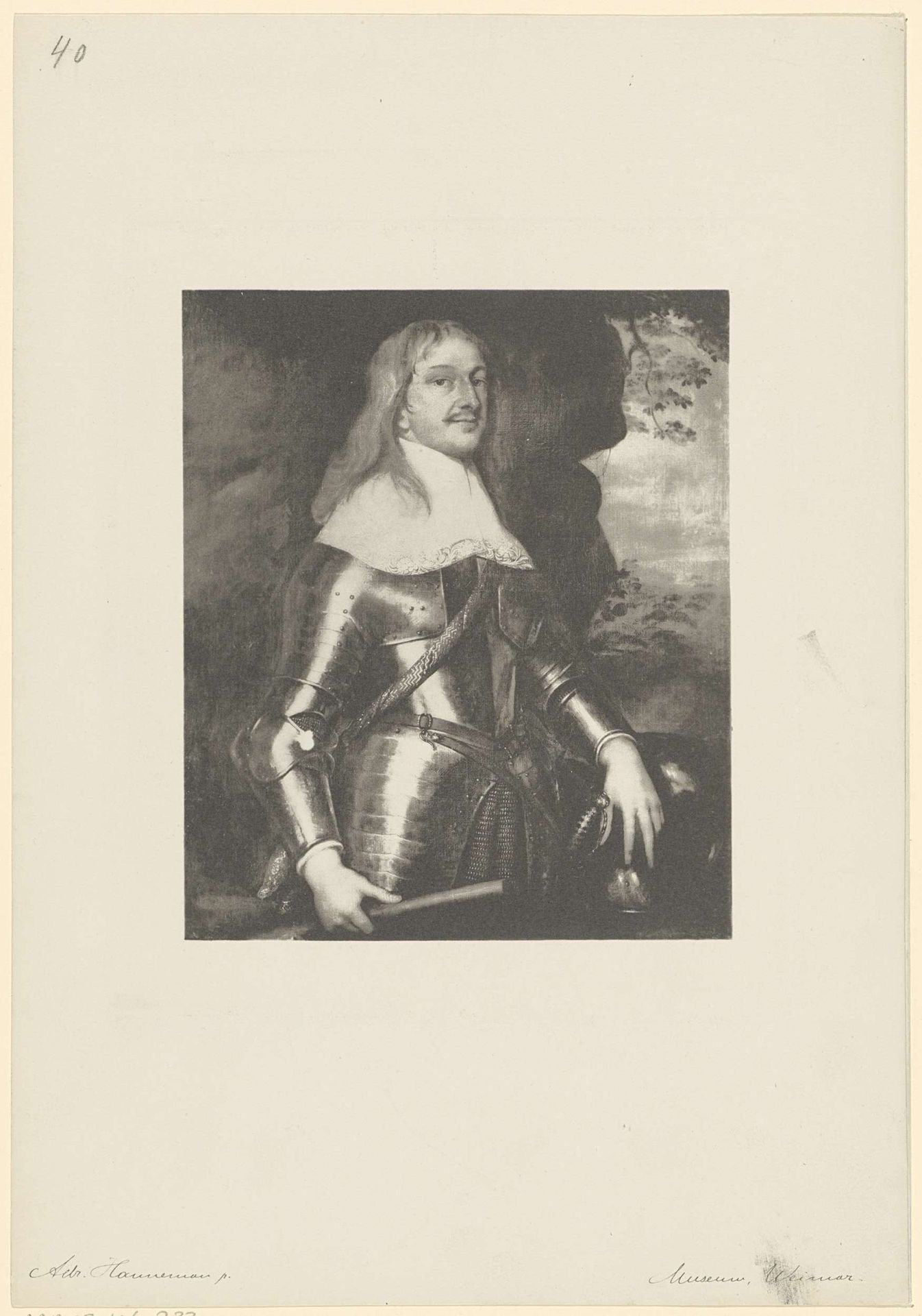 Portret van Willem Frederik, graaf van Nassau-Dietz by Anonymous