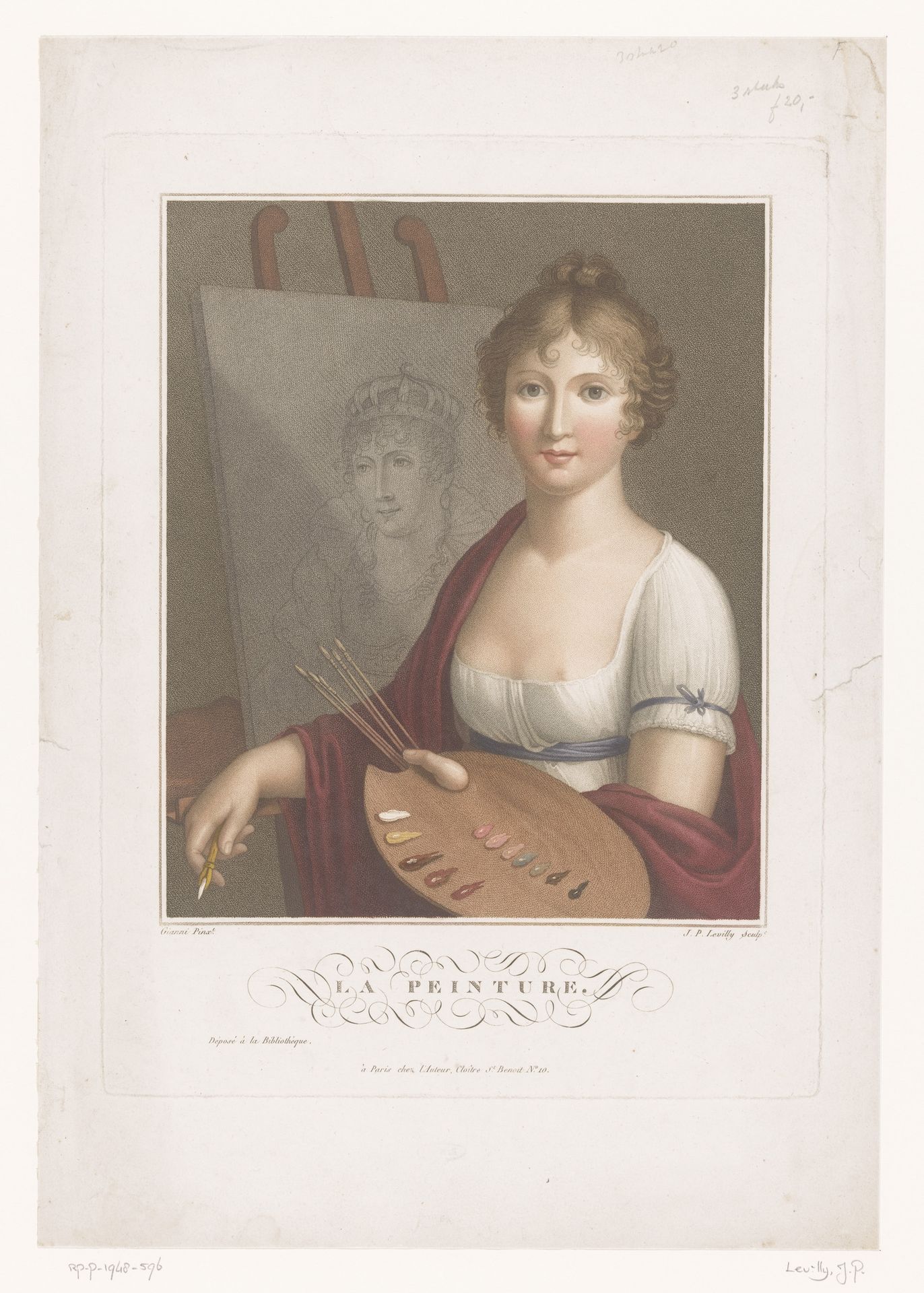 Schilderkunst by Jacques Philippe Levilly