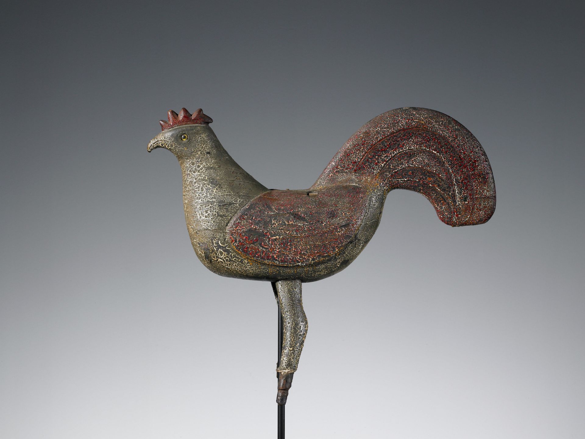 Cockerel weathervane by Anonymous