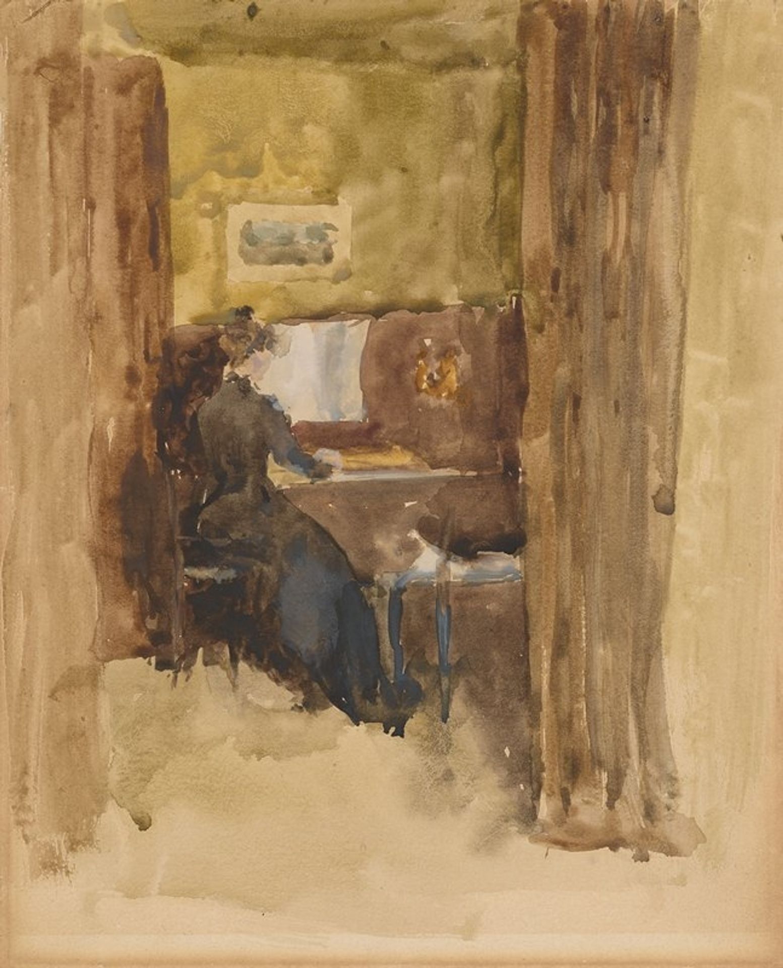 Bravura in Brown by James Abbott McNeill Whistler