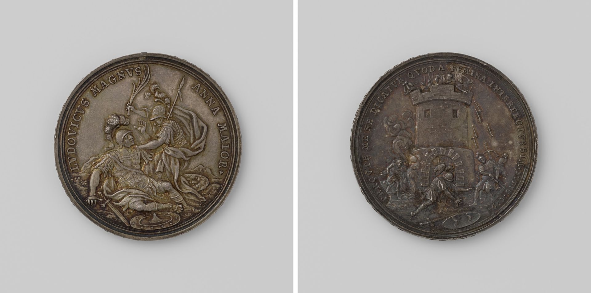 Overwinning van Anna over Lodewijk XIV by Anonymous