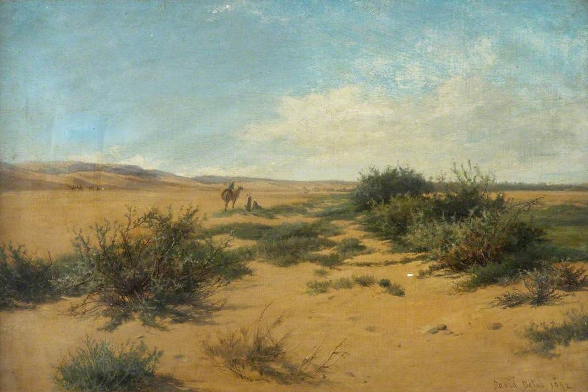 The Border of the Nile Valley by David Bates