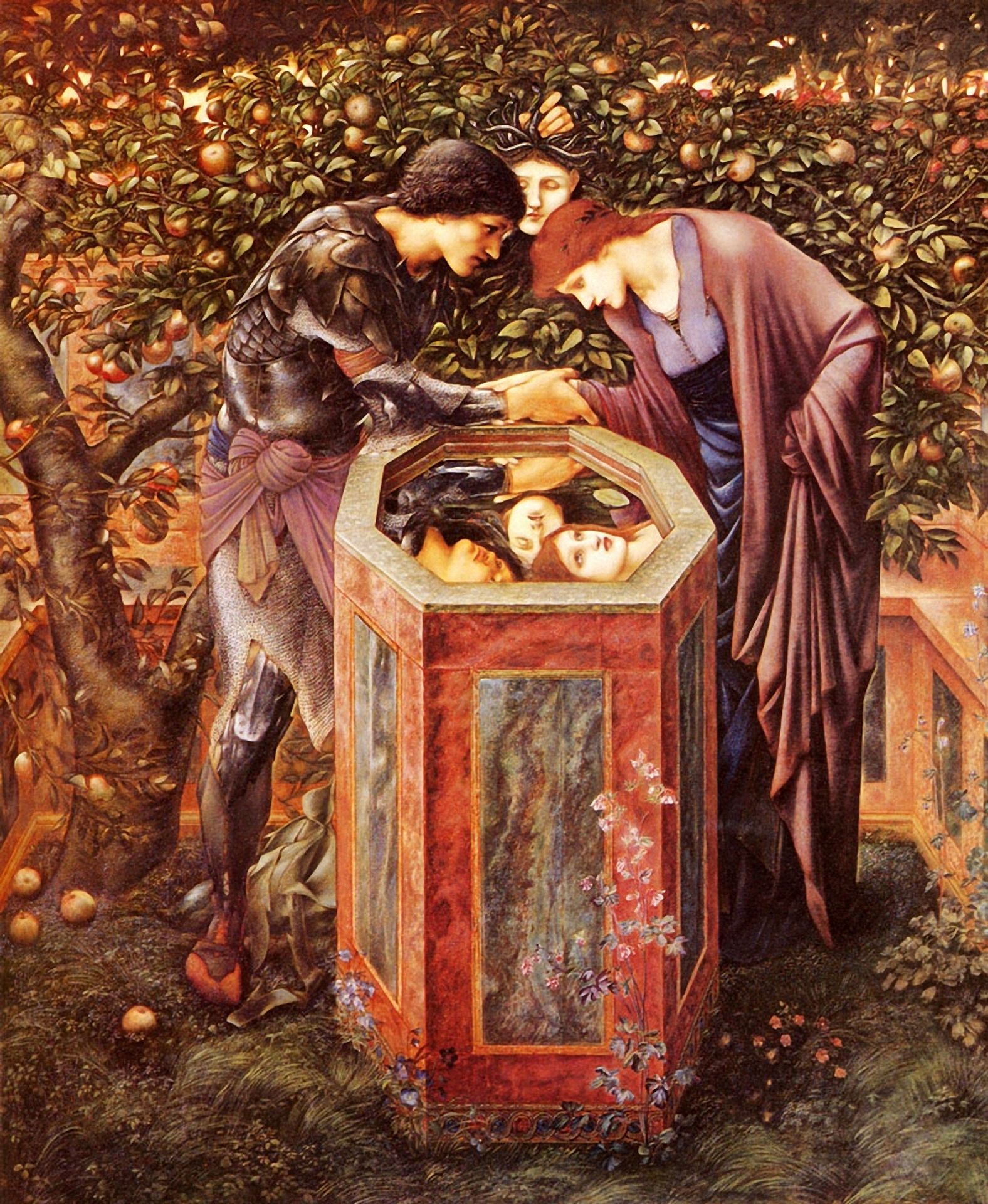 The Baleful Head by Edward Burne-Jones