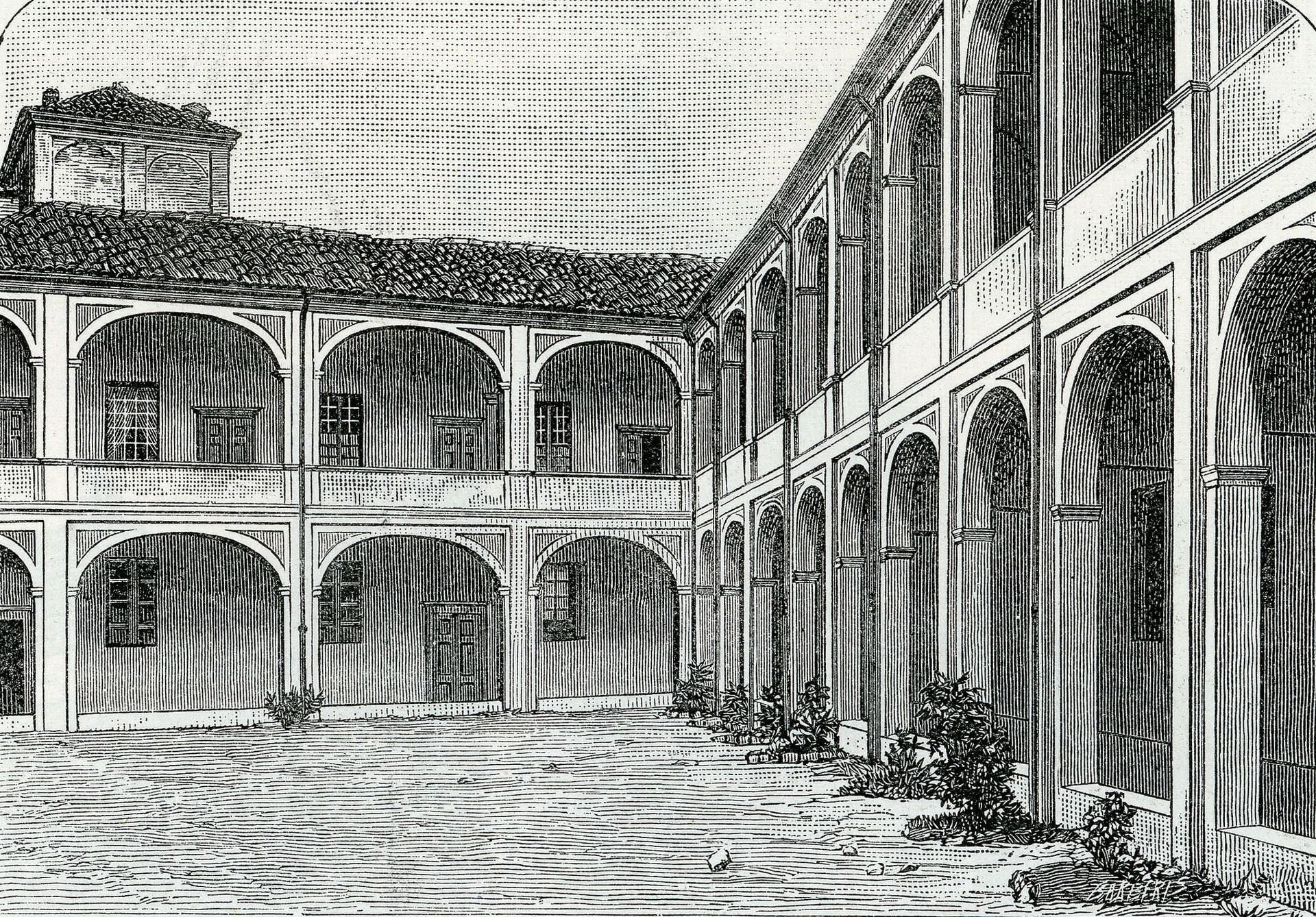 Cortile Del Seminario by Giuseppe Barberis