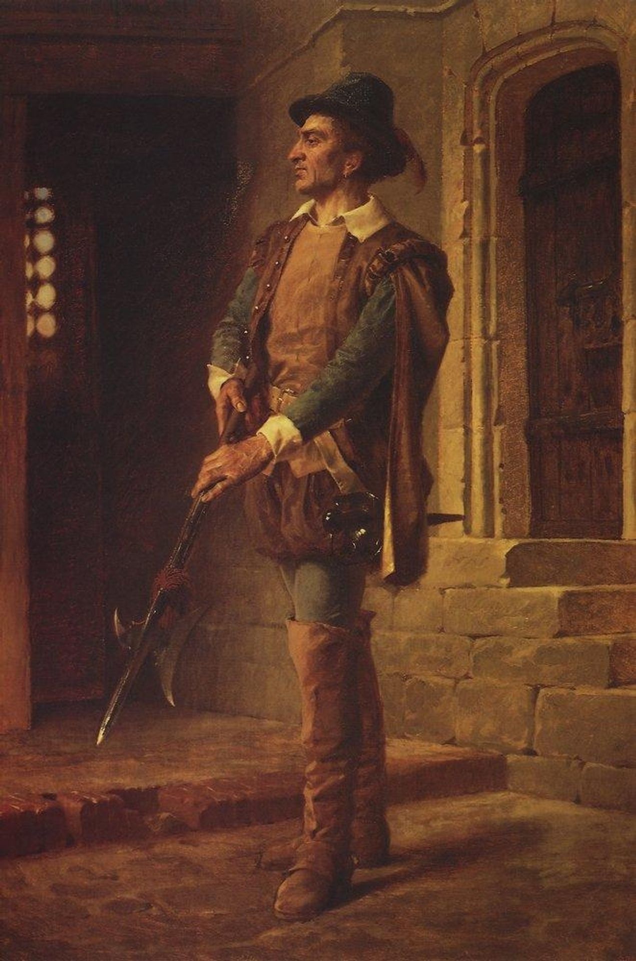 Huguenot by Vasily Polenov