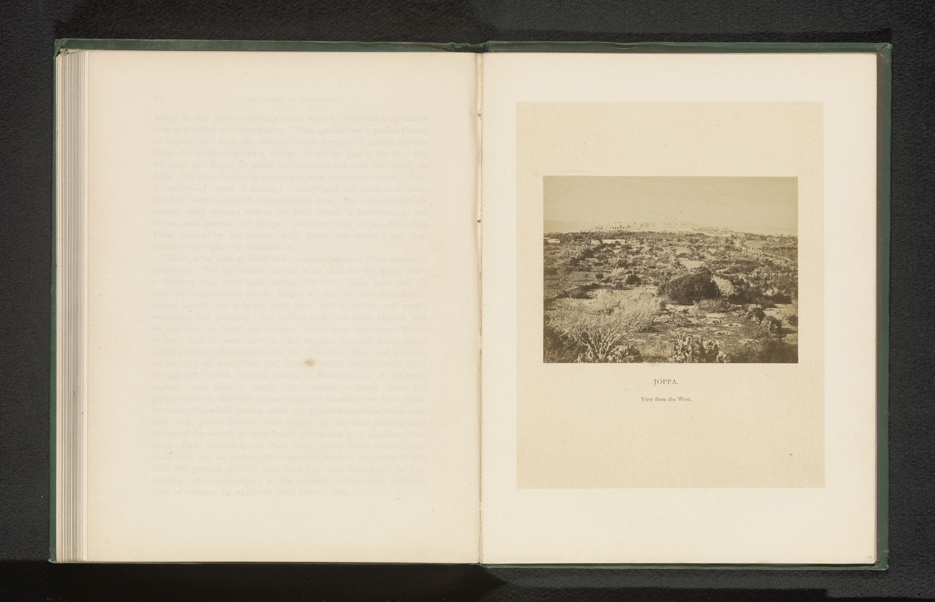Joppa. View from the West by Francis Bedford