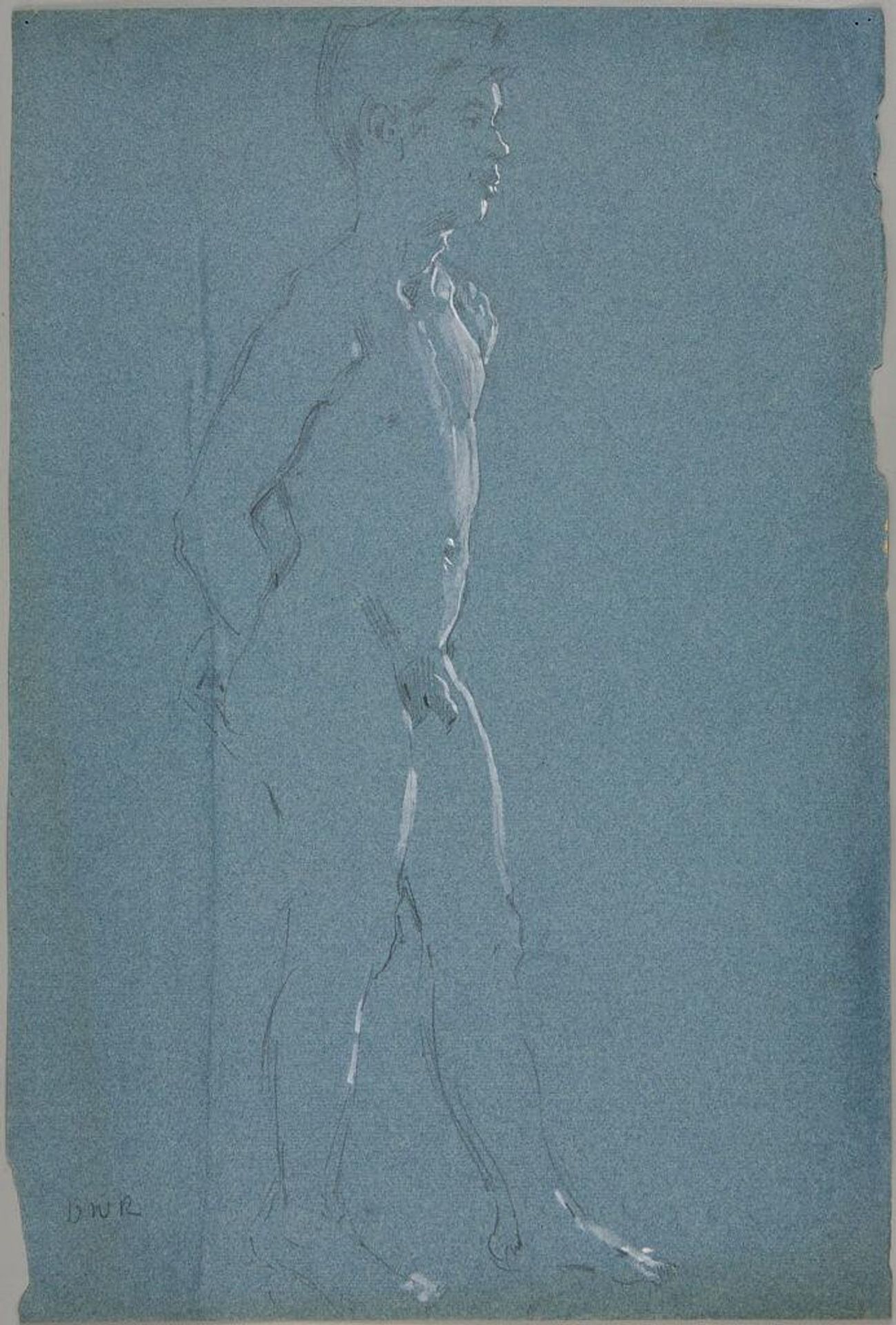 Standing Male Nude by Denman Waldo Ross