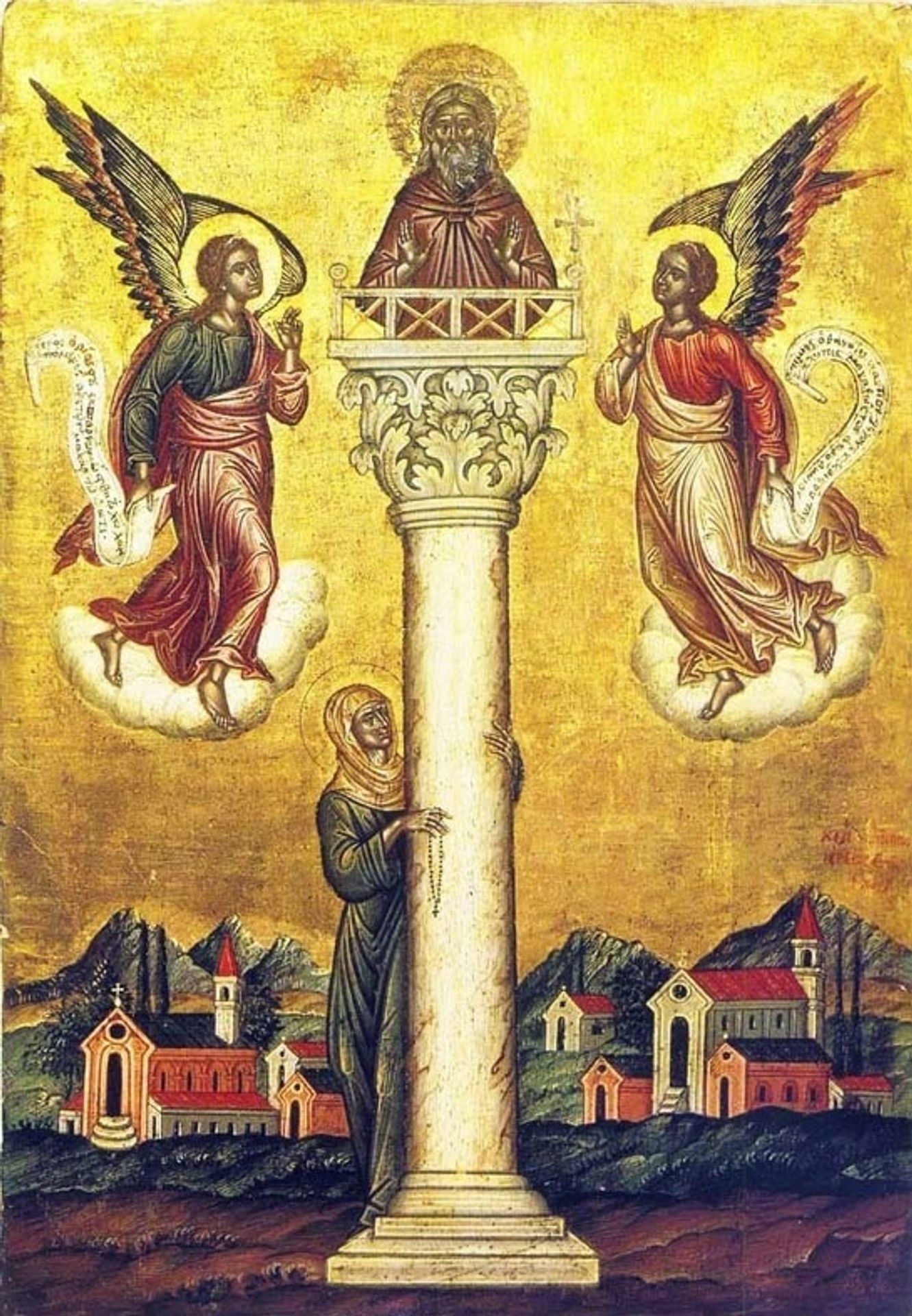 Simeon Stylites by Orthodox Icons