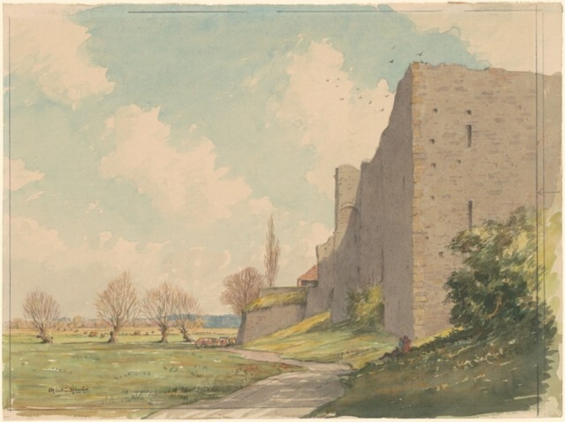 Amberley Castle by Martin Hardie