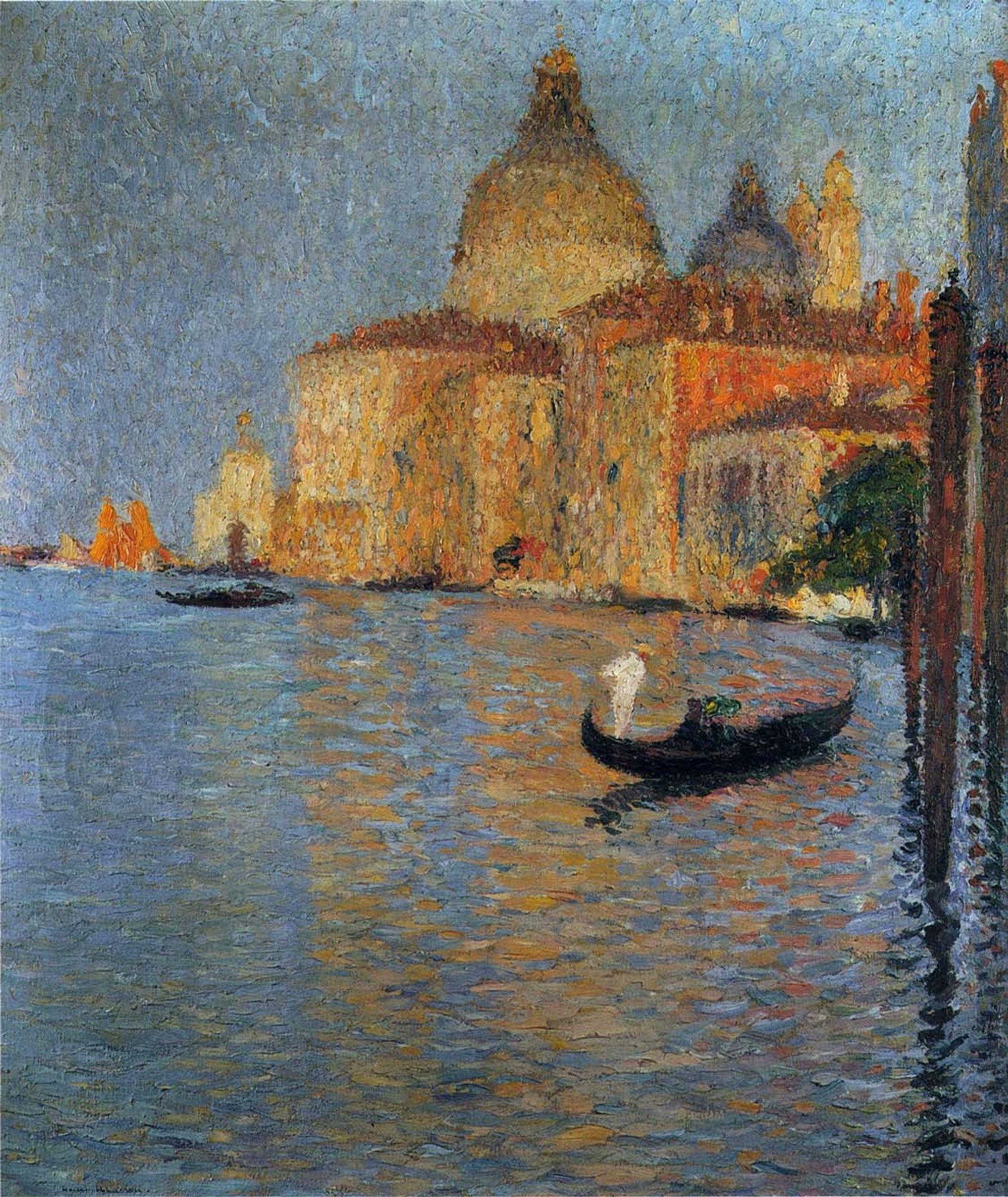 View of Salute in Venice by Henri Martin