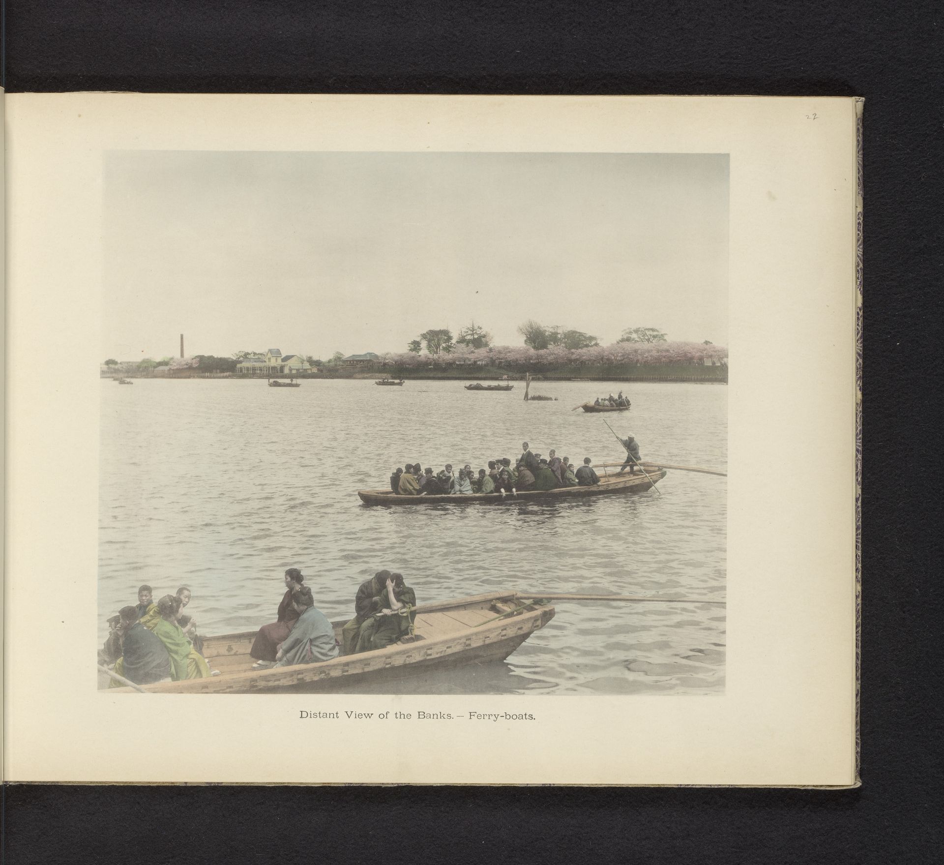 Roeiboten op de Sumida rivier bij Uenopark in Tokyo, Japan by Kazumasa Ogawa