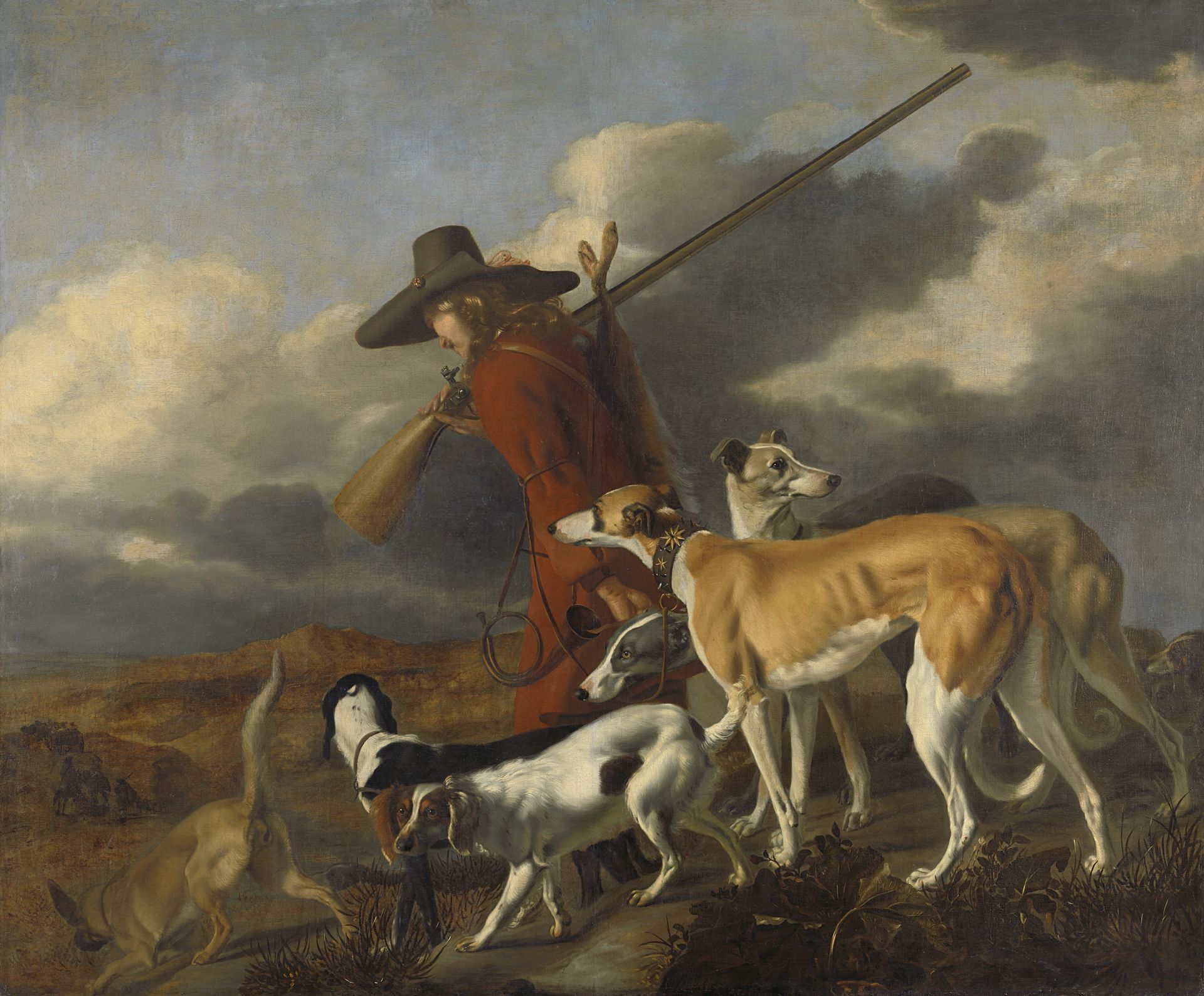 The Hunter by Adriaen Cornelisz Beeldemaker