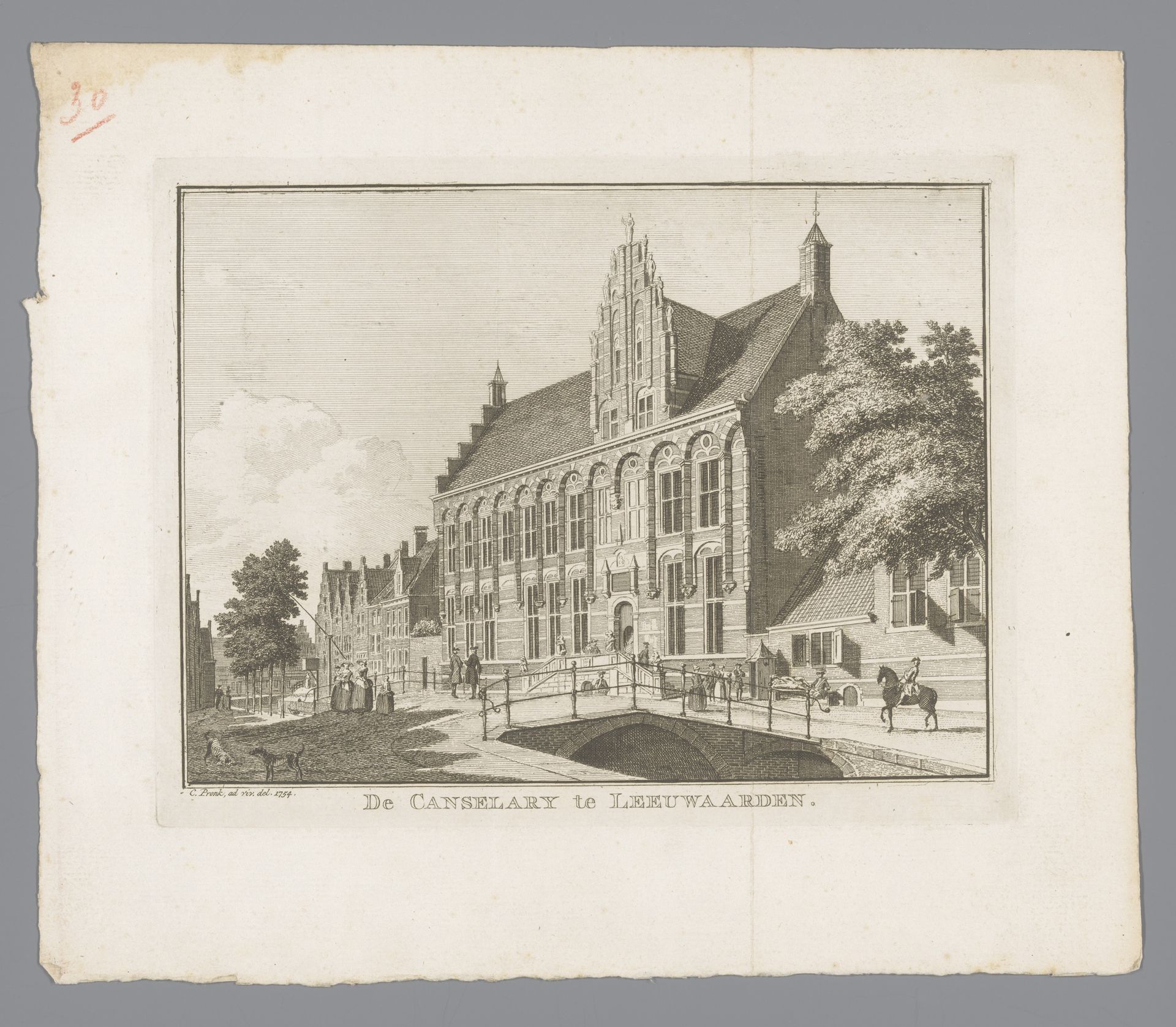 Kanselarij te Leeuwarden by Anonymous