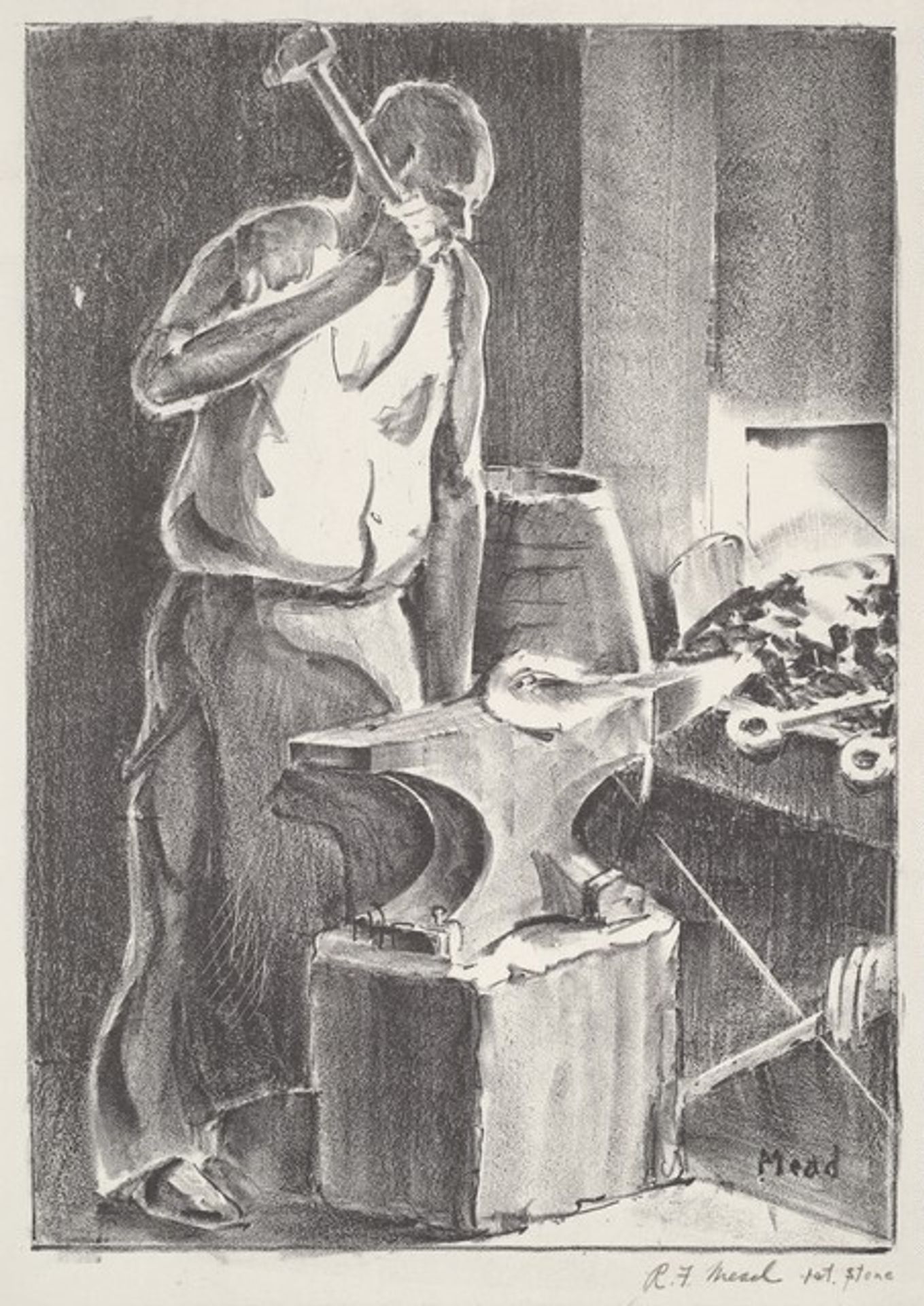 Blacksmith by Roderick Fletcher Mead