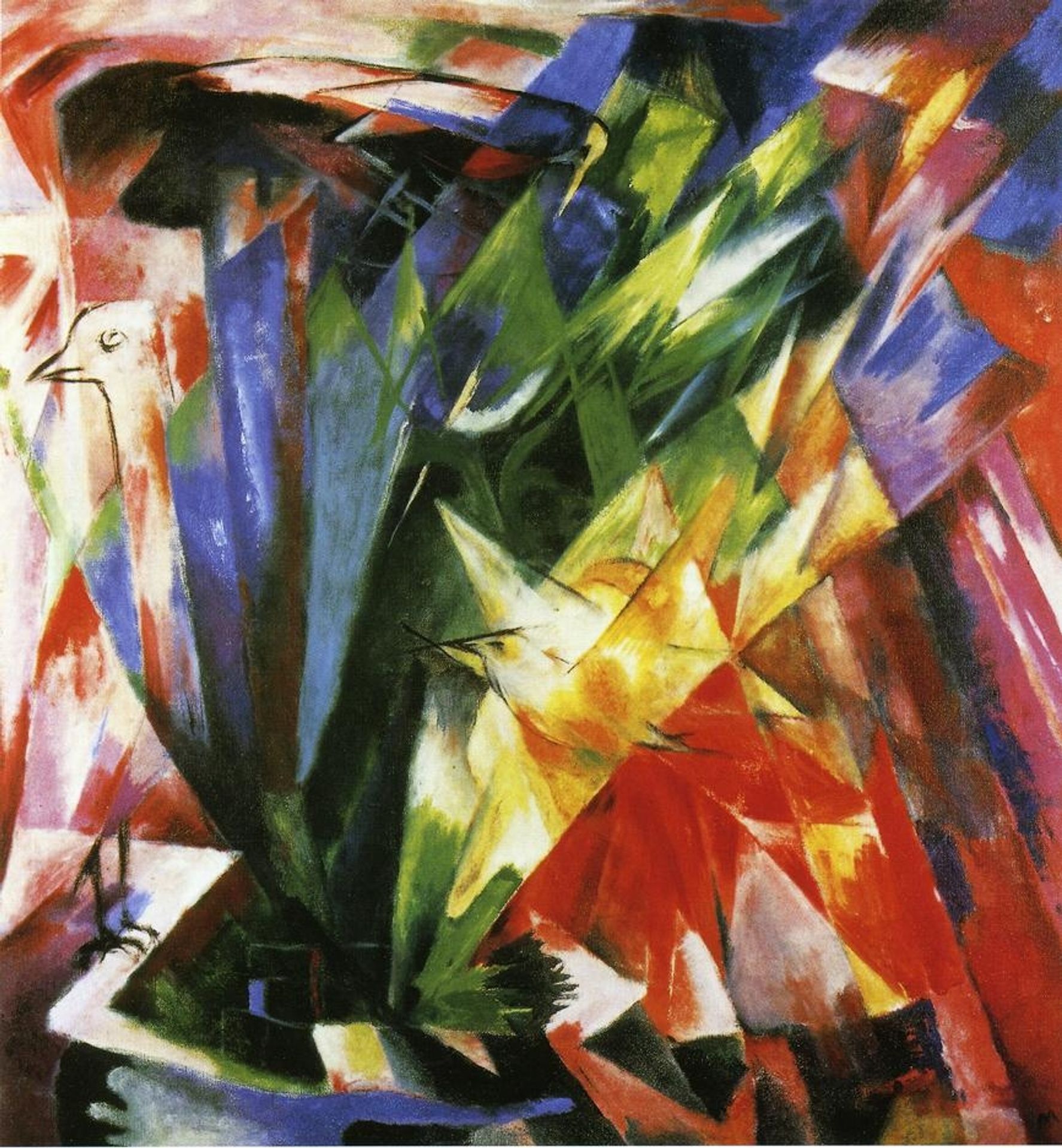 Birds by Franz Marc