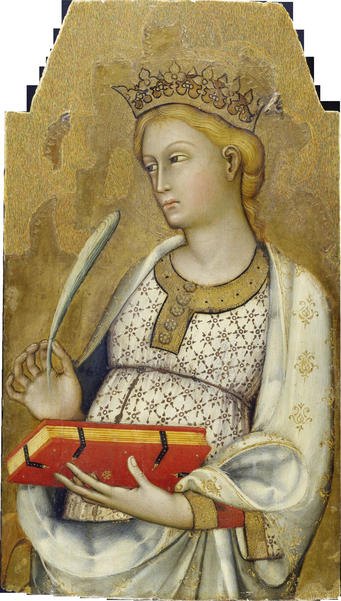 Saint Catherine of Alexandria by Paolo di Giovanni Fei