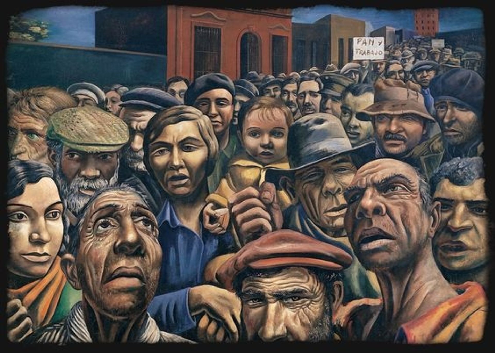 Manifestacion, (Demonstration) by Antonio Berni