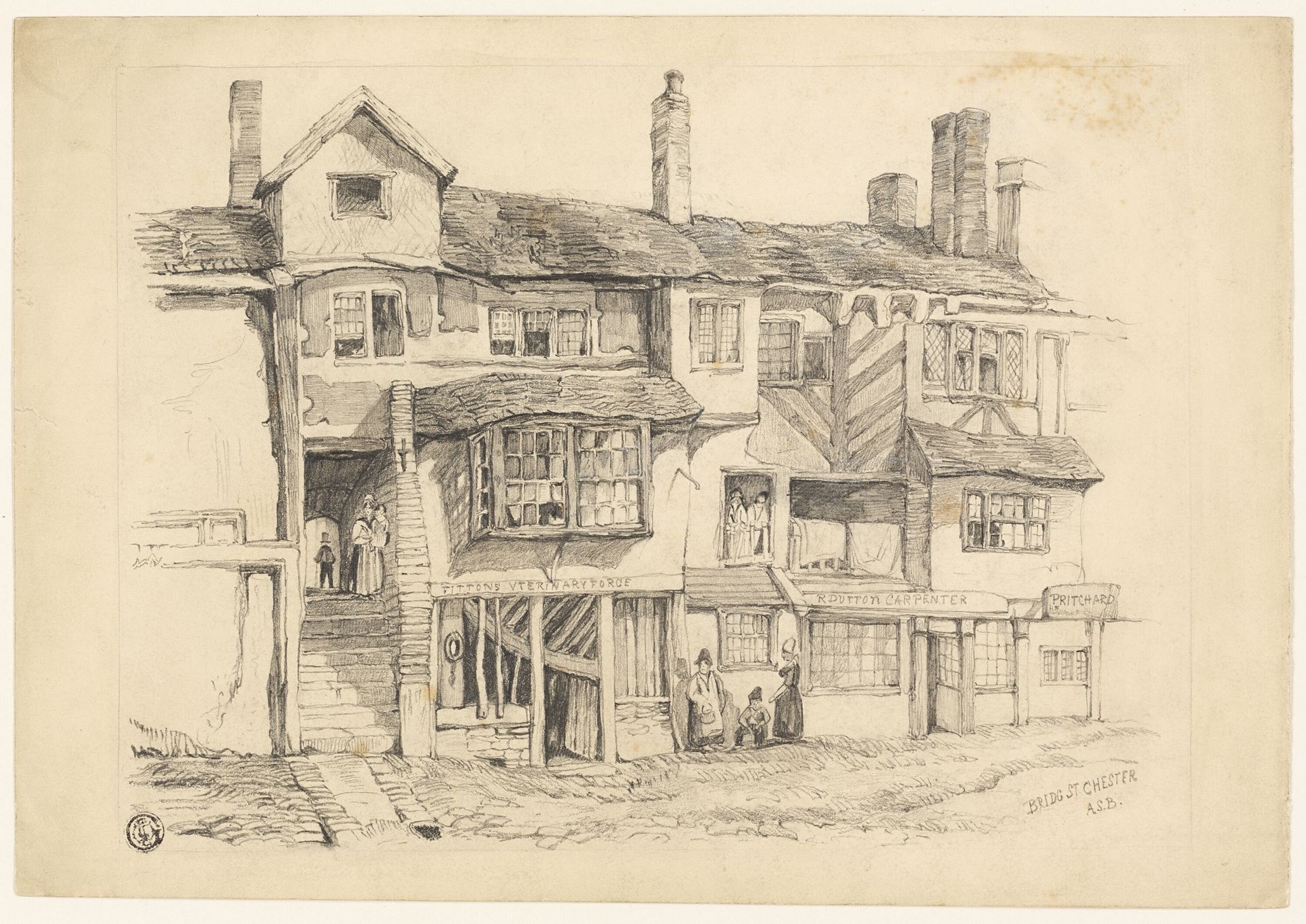 Bridge St. Chester by Alexander Stuart Boyd