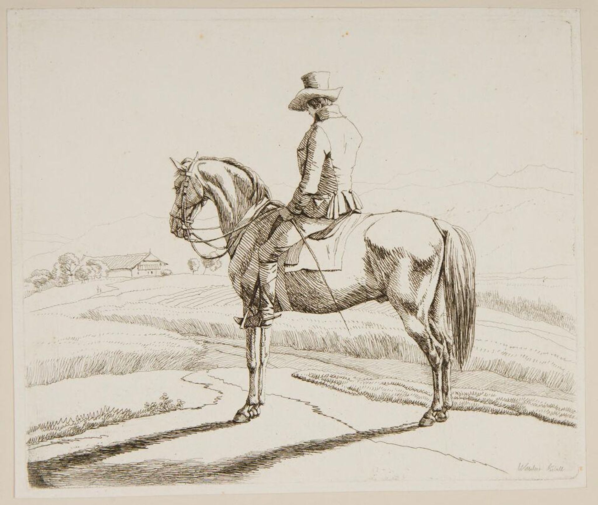 Horsemen (5) by Wilhelm von Kobell