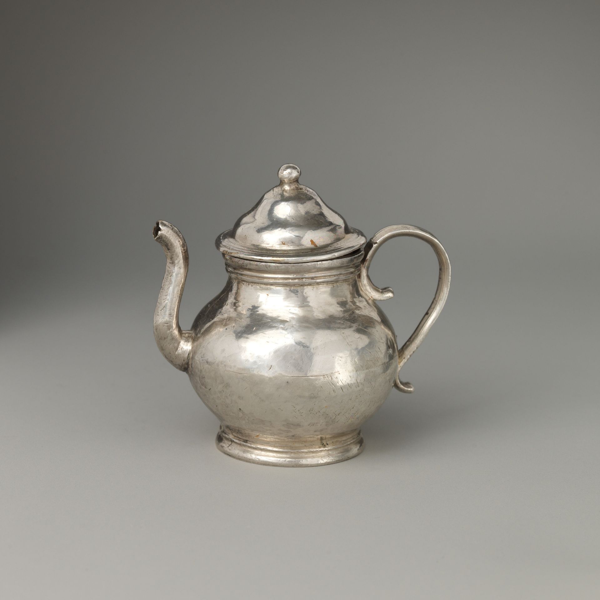 Miniature teapot with cover (part of a set) by David Clayton