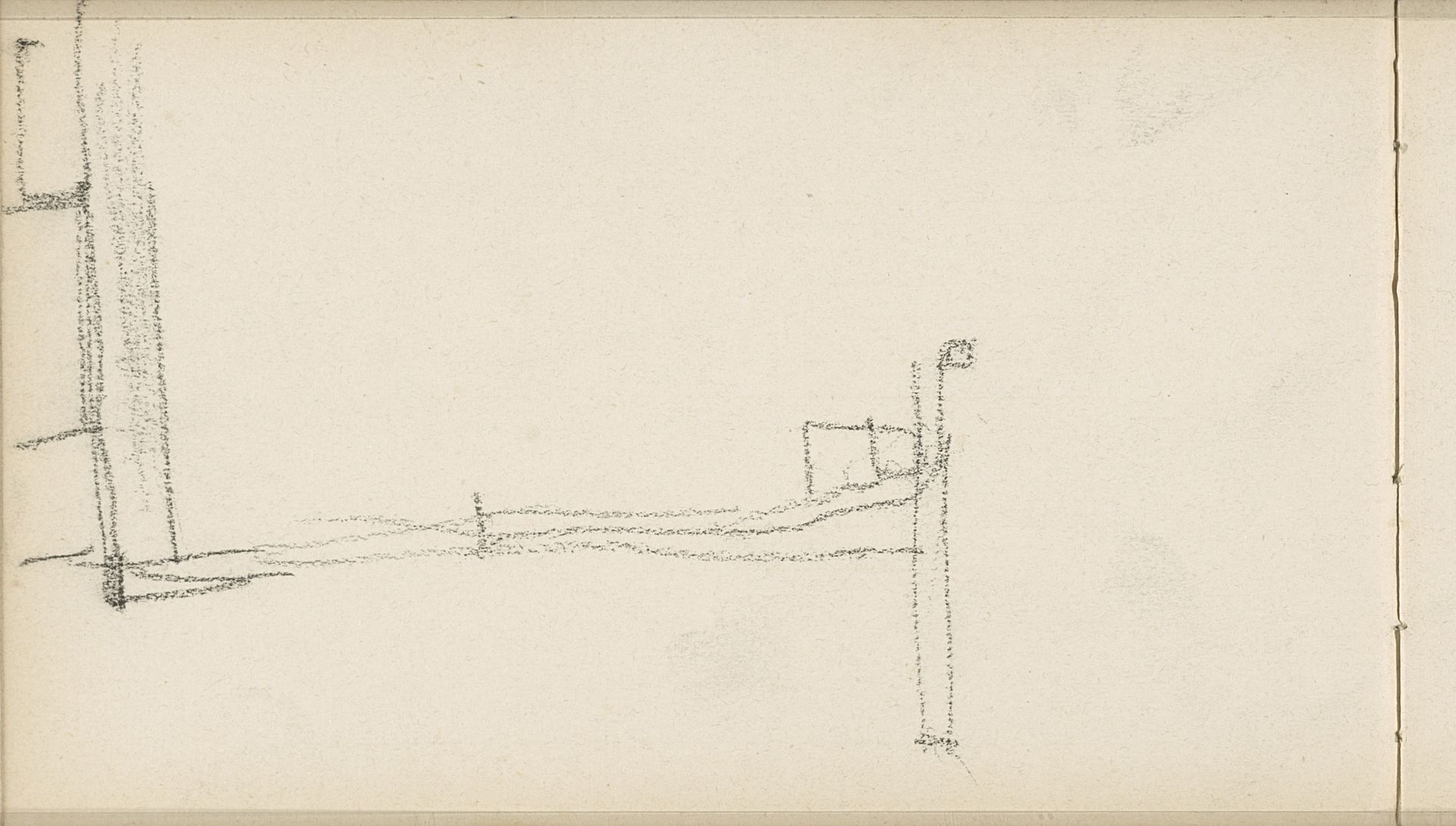 Architectuurstudie by George Hendrik Breitner