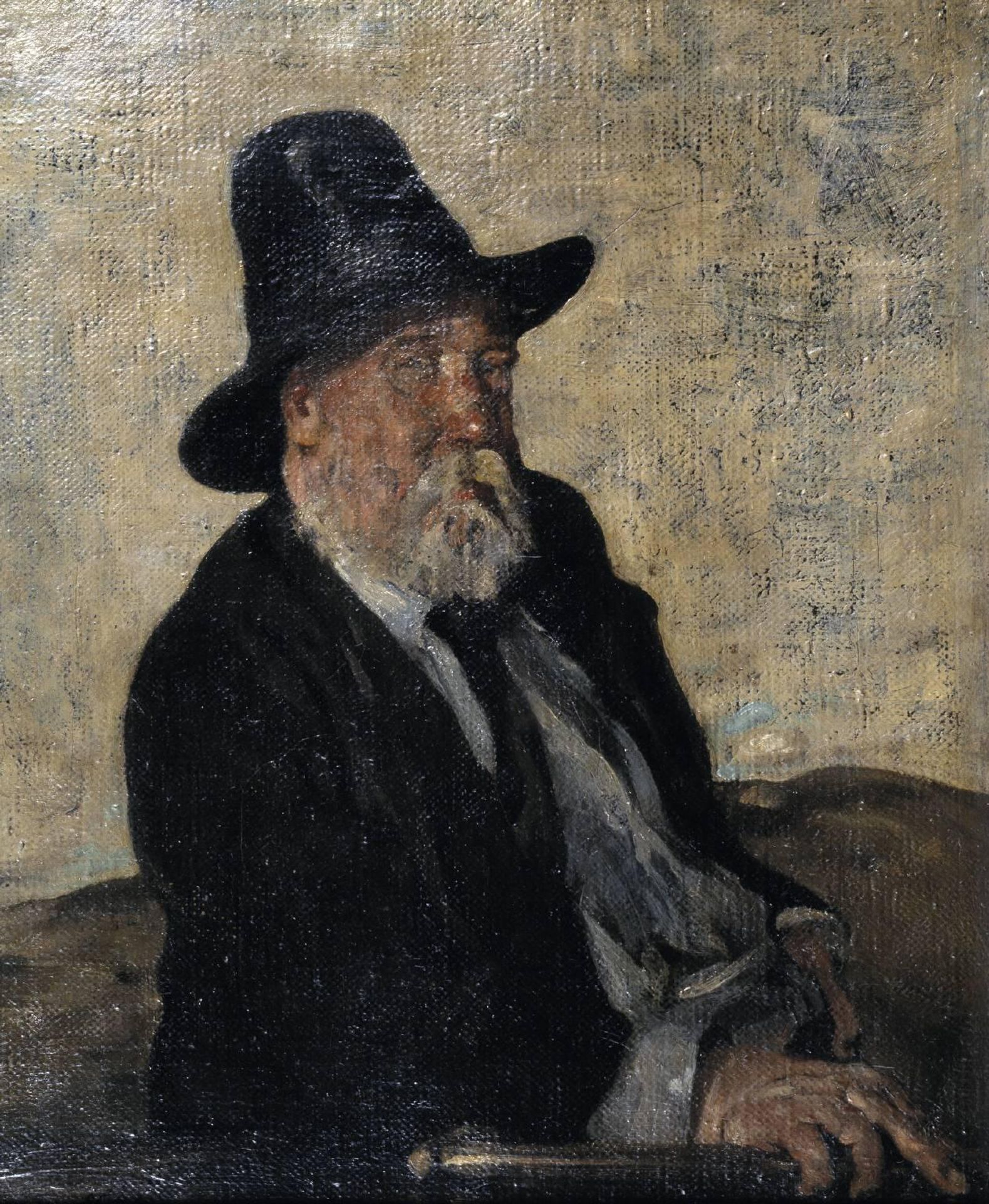 Portrait of a Man of Letters: W.E. Henley by  Sir William Nicholson