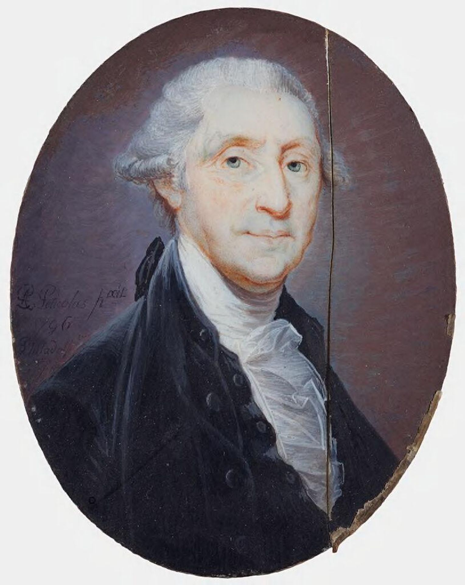 George Washington (1732-1799) by Philippe Abraham Peticolas