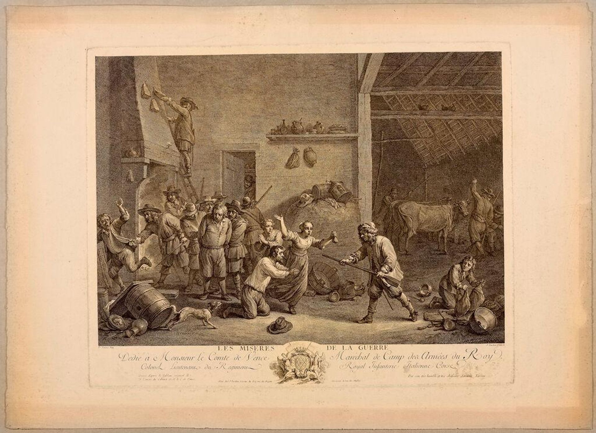 The Miseries of War by Jacques Nicolas Tardieu