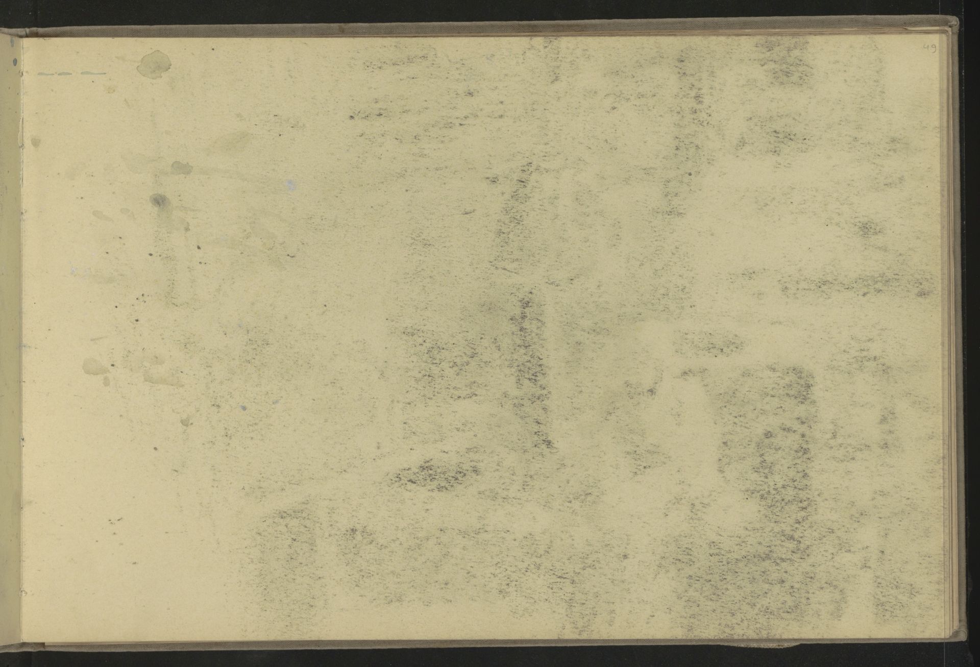 Abklatsch van de krijttekening op pagina 48 by Willem Witsen