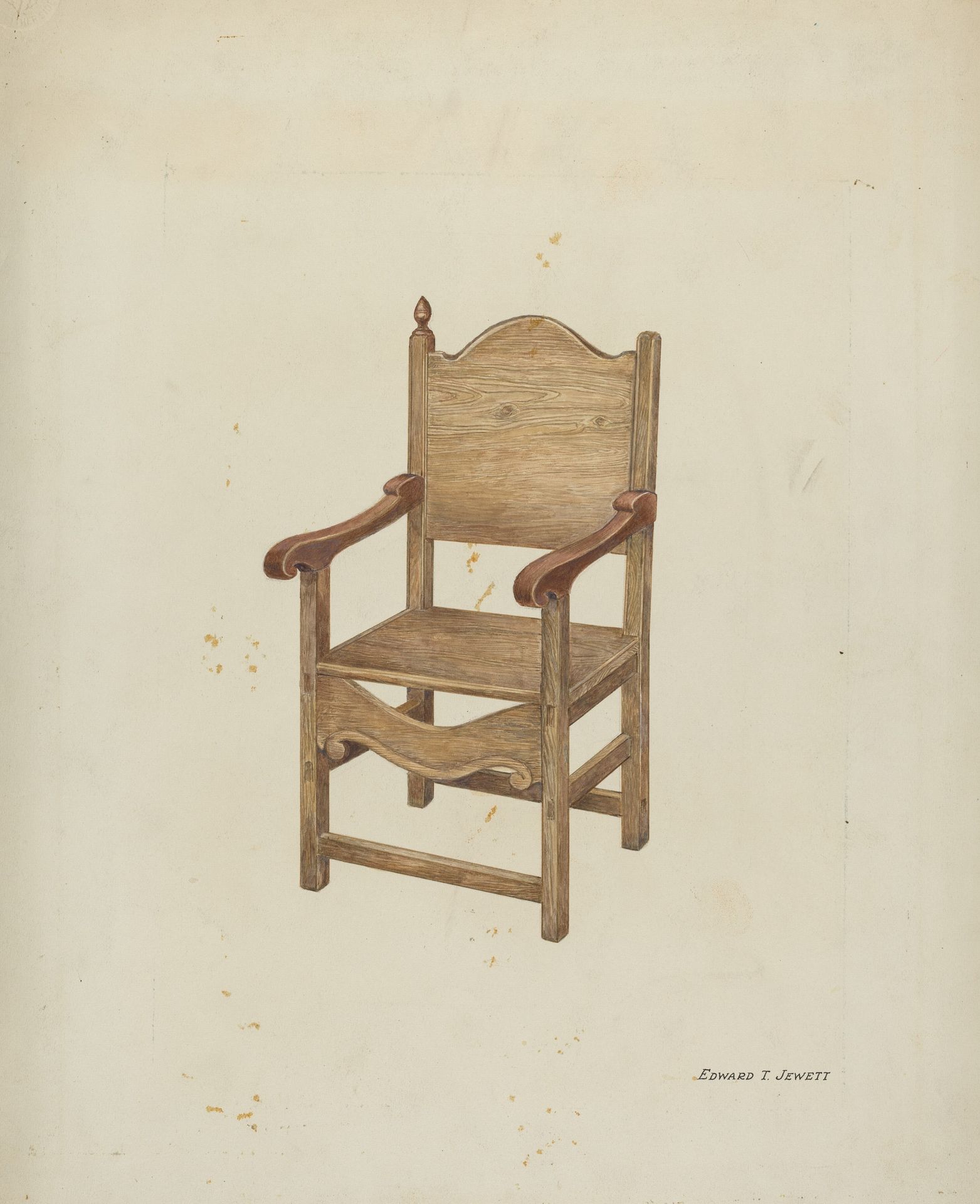 Chair by Edward Jewett