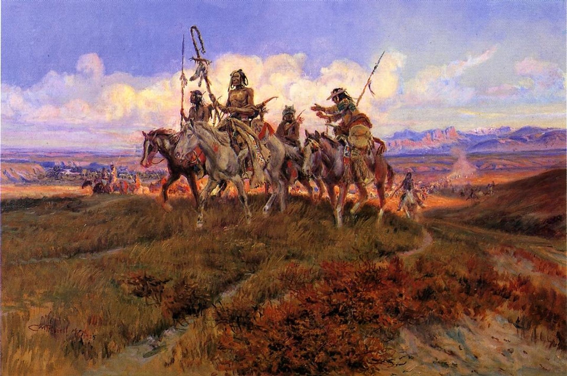 The Wolfmen by Charles M. Russell