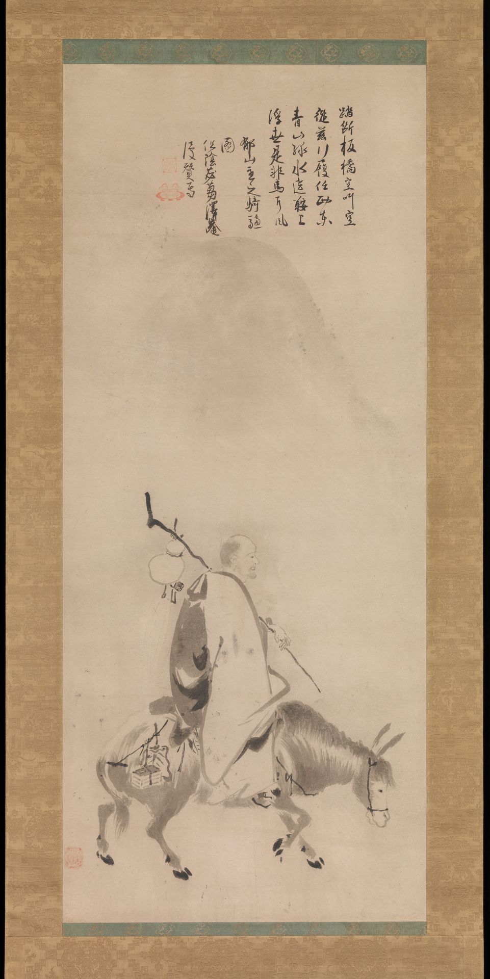 Zheng Huangniu and Yushanzhu by Kano Naizen