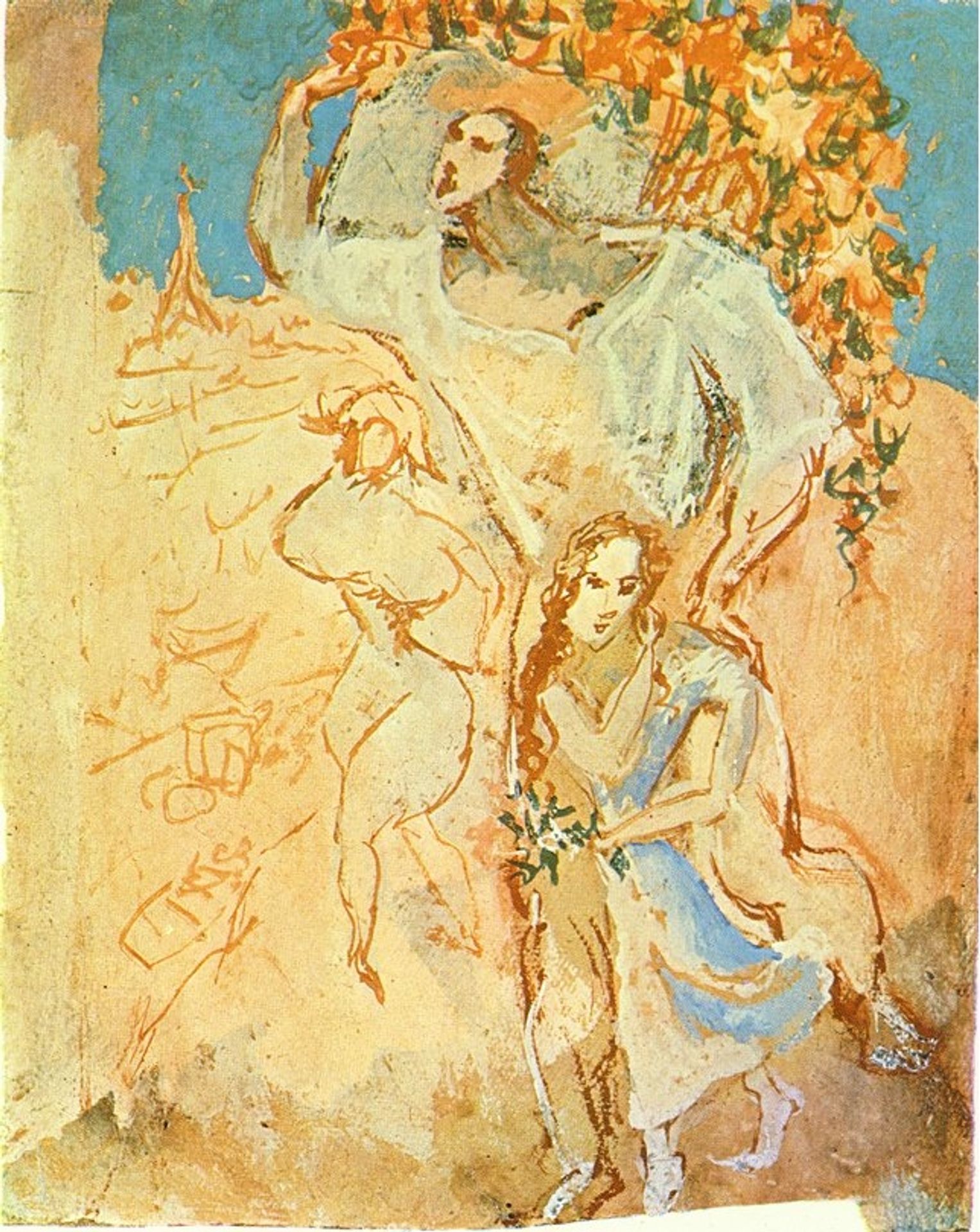 Peasants by Pablo Picasso