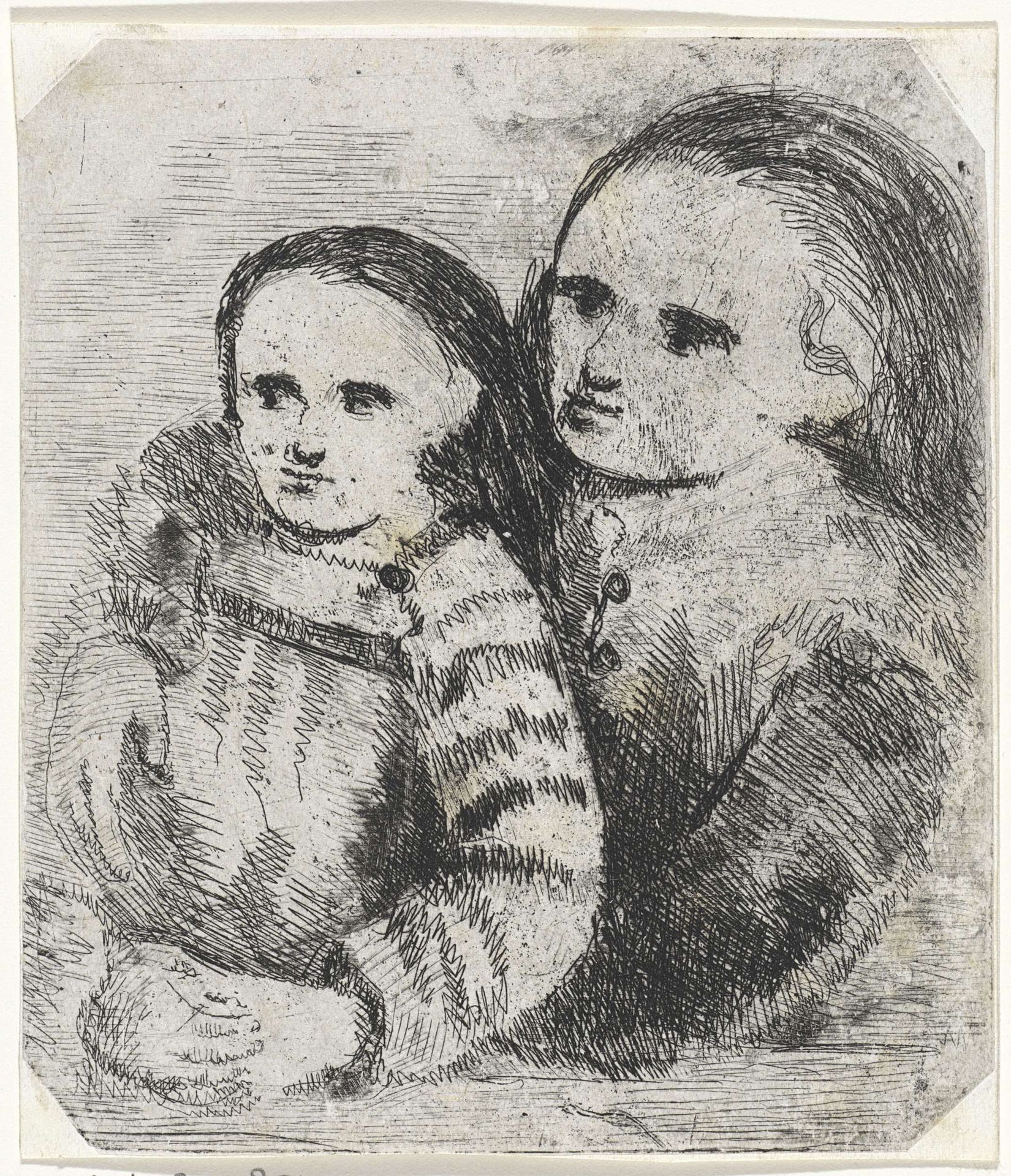 Twee meisjes by Arnoud Schaepkens