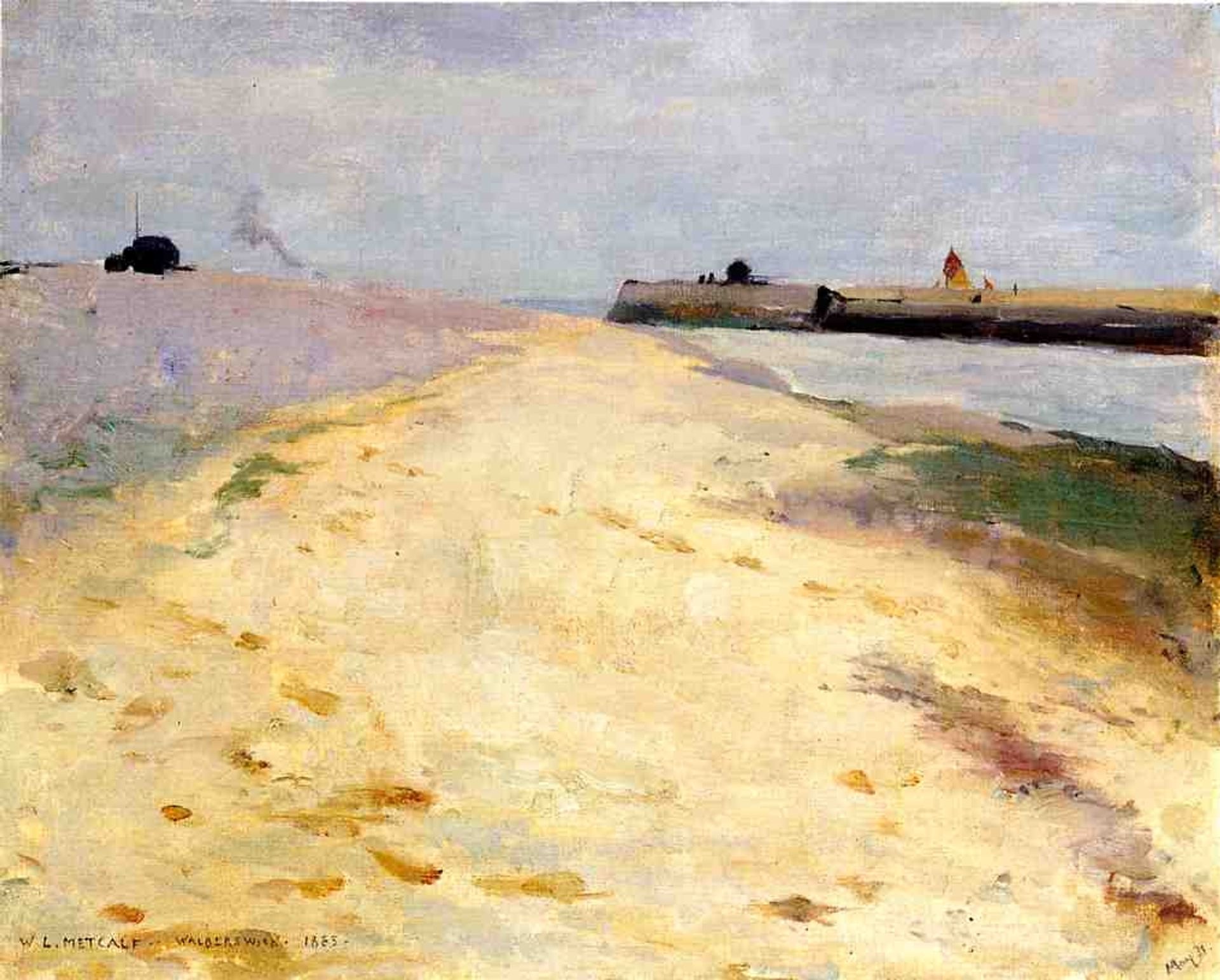 By the Shore, Walberswick by Willard Metcalf