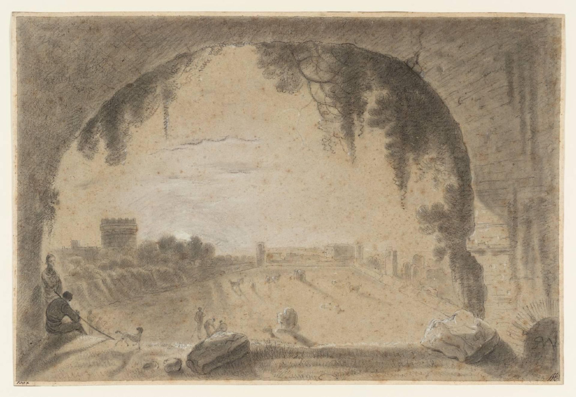 Circus of Caracalla by Richard Wilson