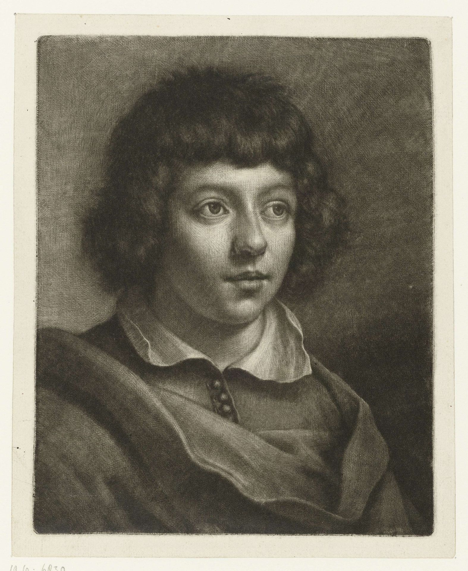 Jongen met een gevouwen kraag by Wallerant Vaillant