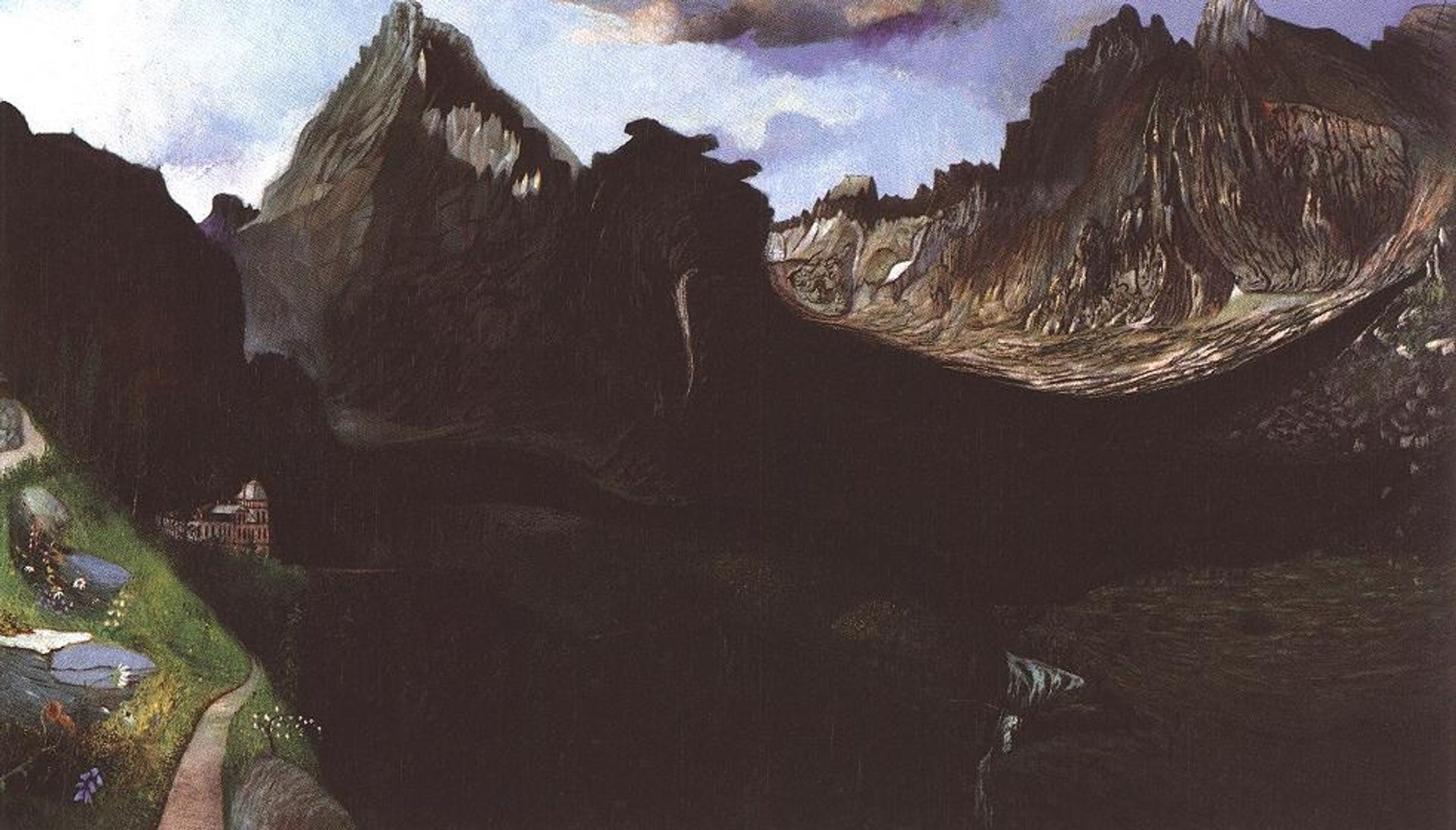 Valley of Great Tarpatak in the High-Tatras by Tivadar Kosztka Csontvary