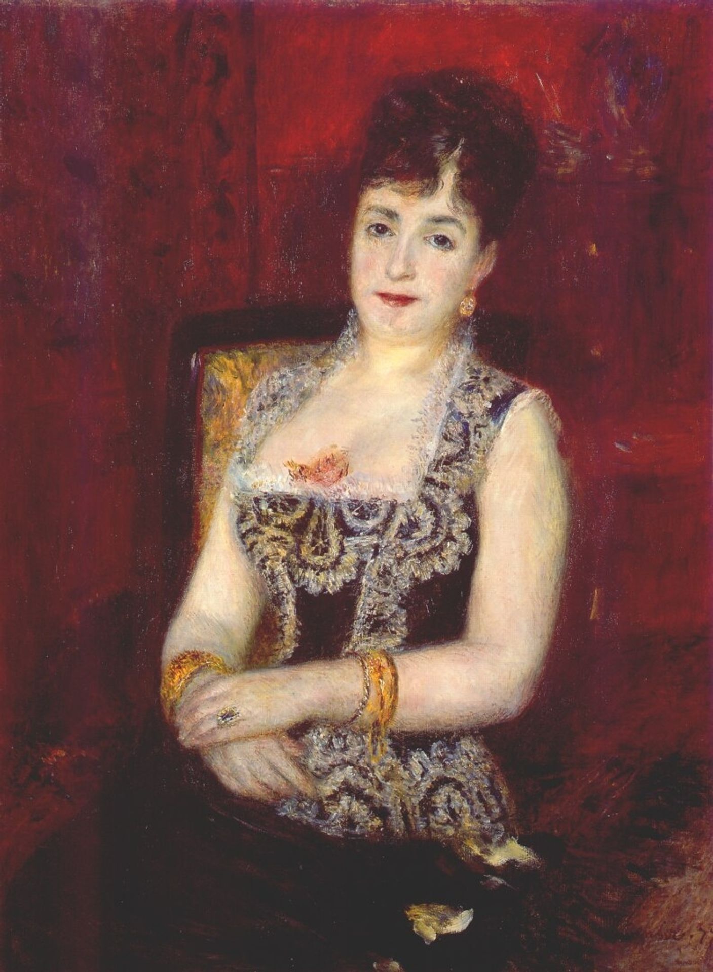 Portrait of the countess pourtales by Pierre-Auguste Renoir